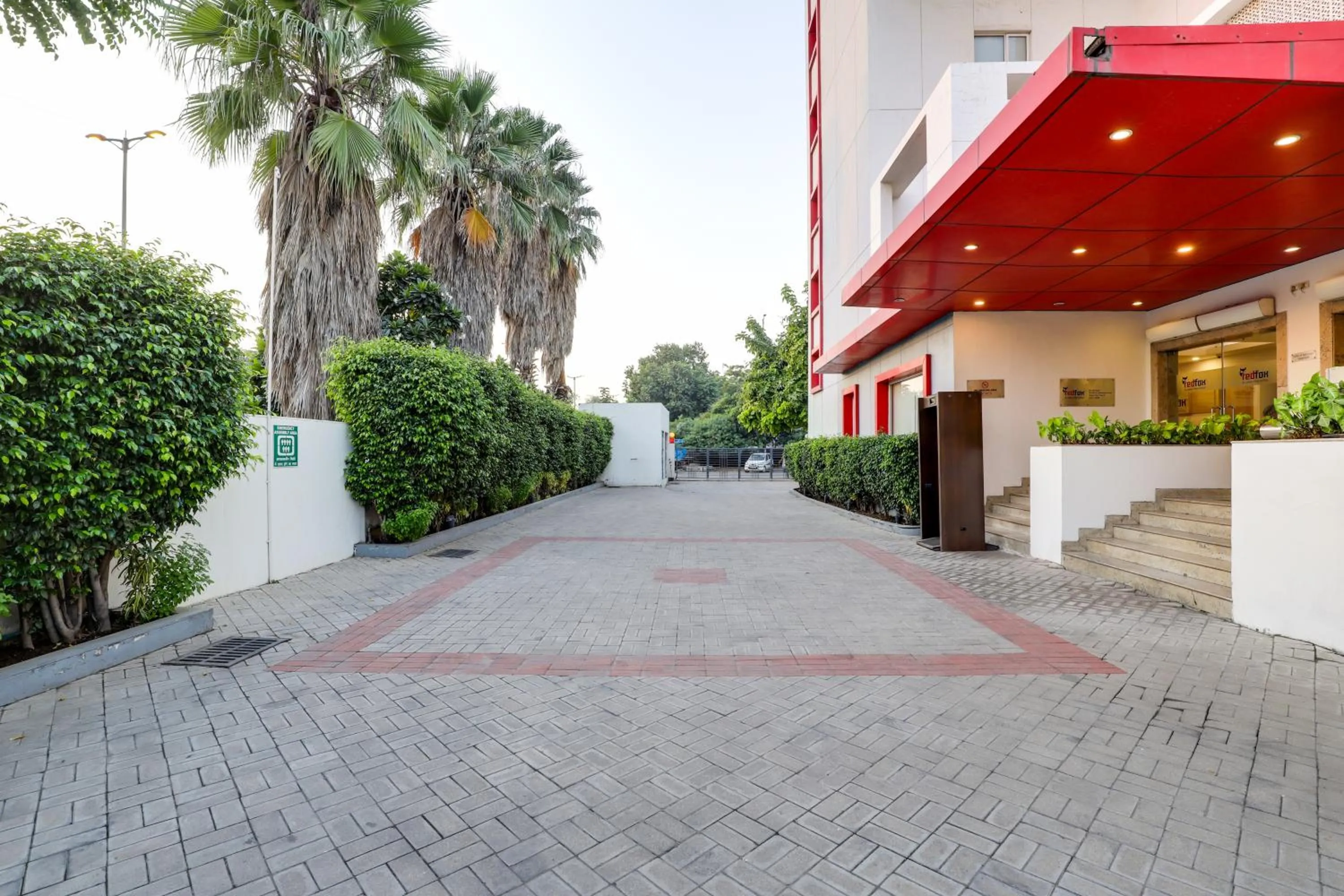 Parking in Red Fox by Lemon Tree Hotels, East Delhi