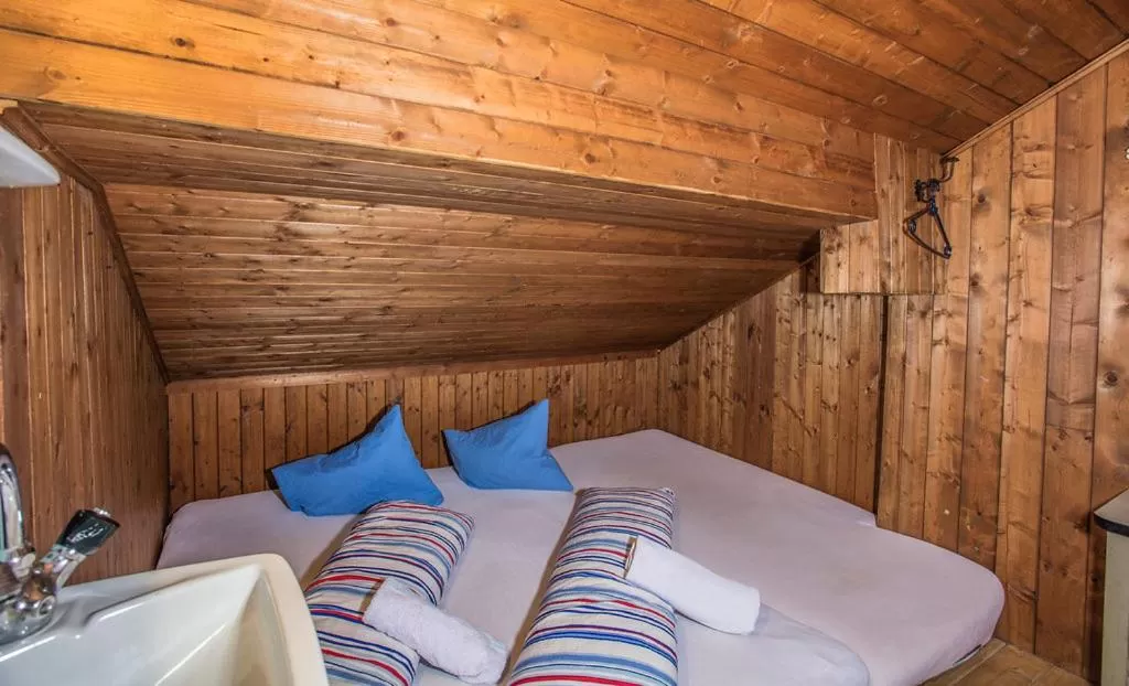 Bed in Hocheckhuette On Top of the Kitzbuehel Hahnenkamm Mountain
