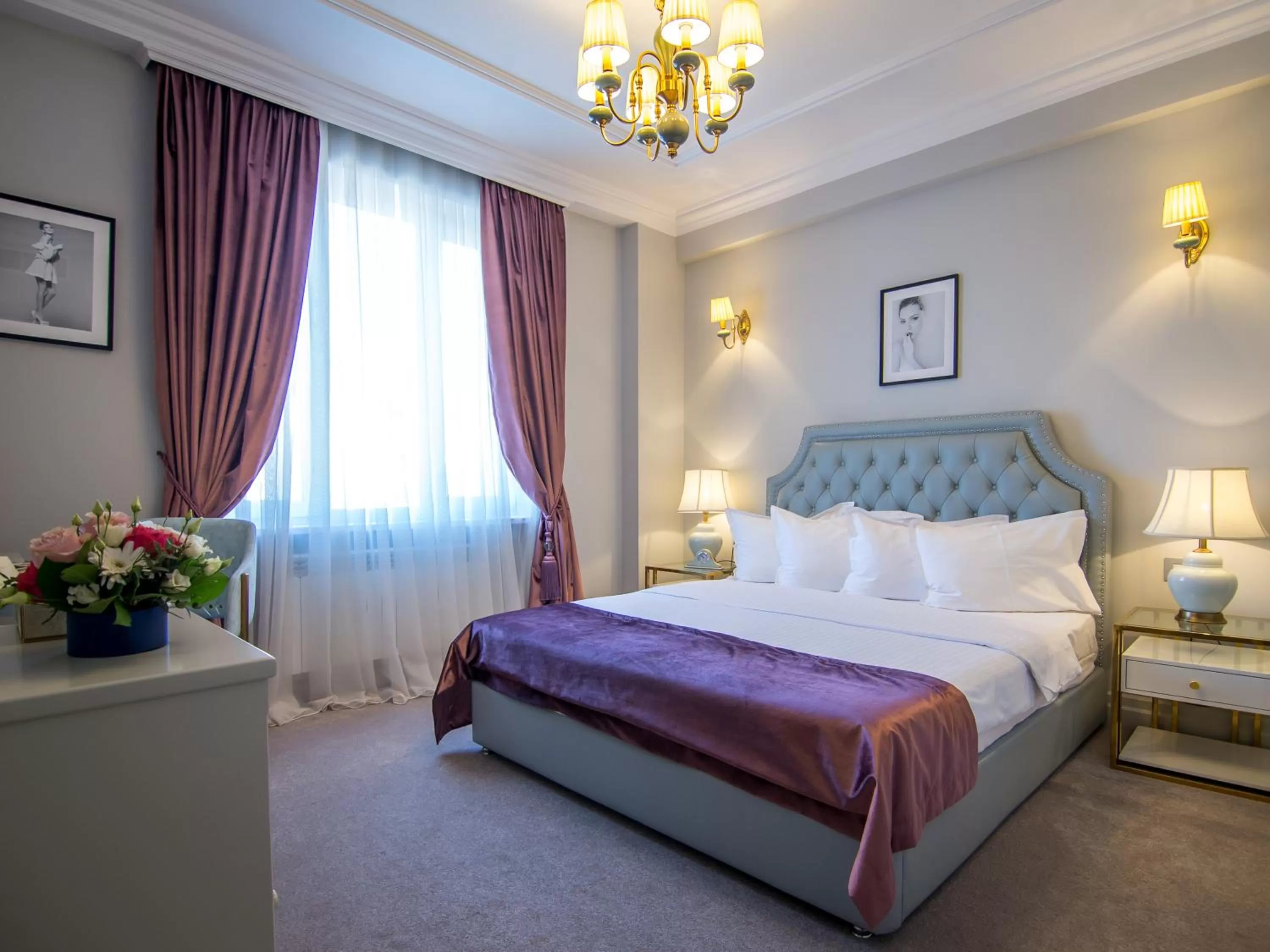 Bed in Hotel Lido by Phoenicia