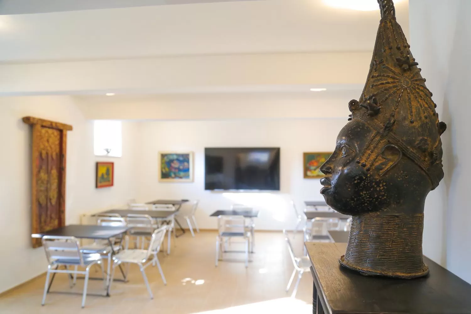 Seating area in Hotel Vila Katrca