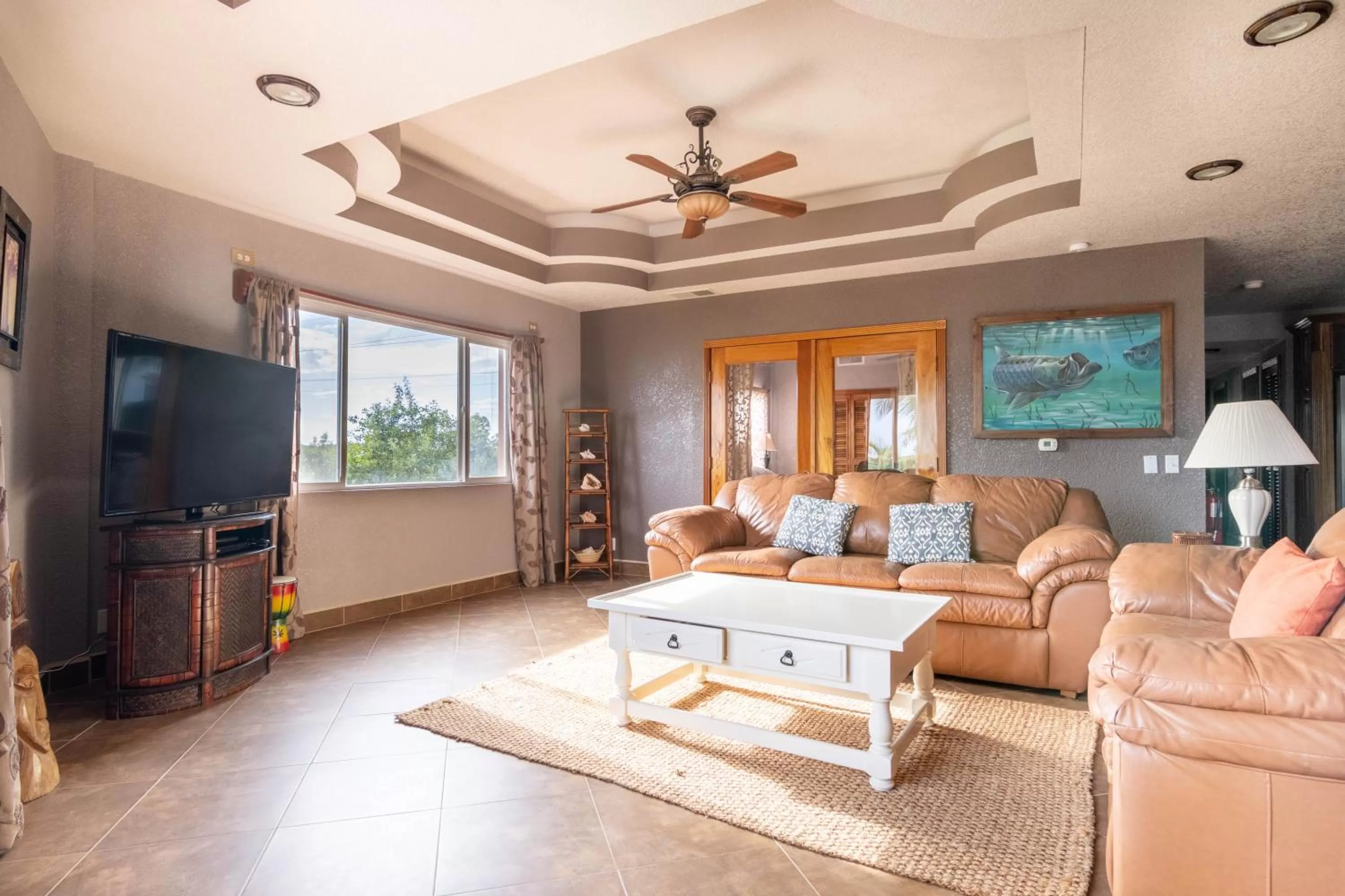 Living room, Seating Area in Lighthouse Beach Villas