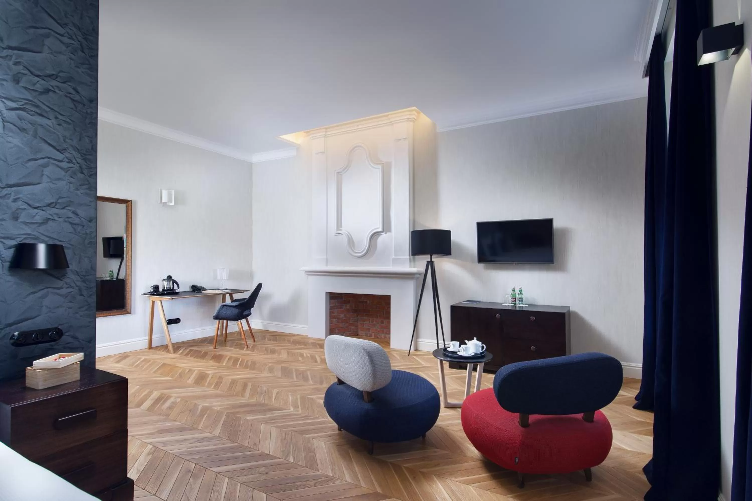 Living room in Relais & Châteaux Hotel Quadrille - Adults Only