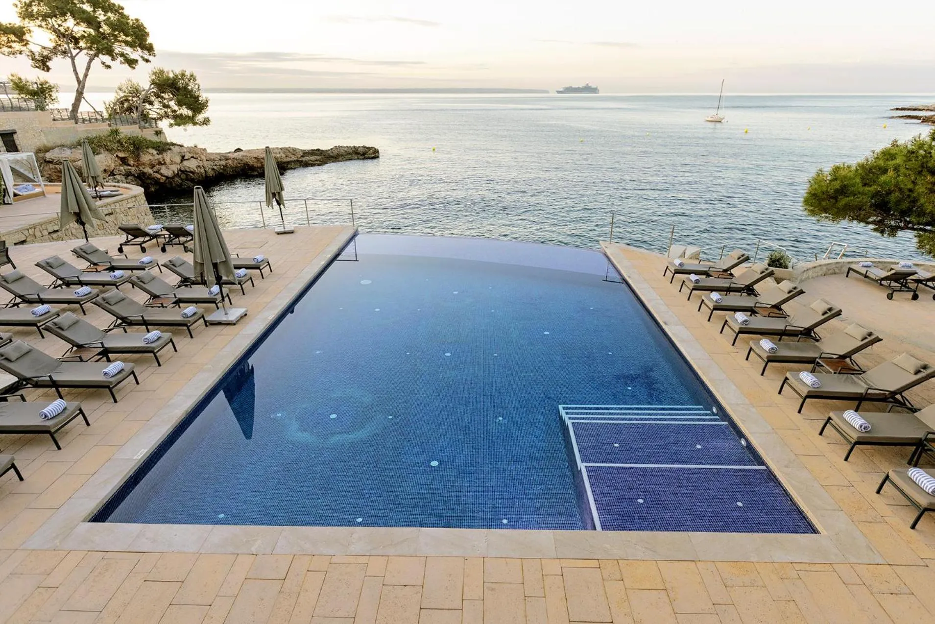 Swimming pool in Hospes Maricel y Spa, Palma de Mallorca, a Member of Design Hotels