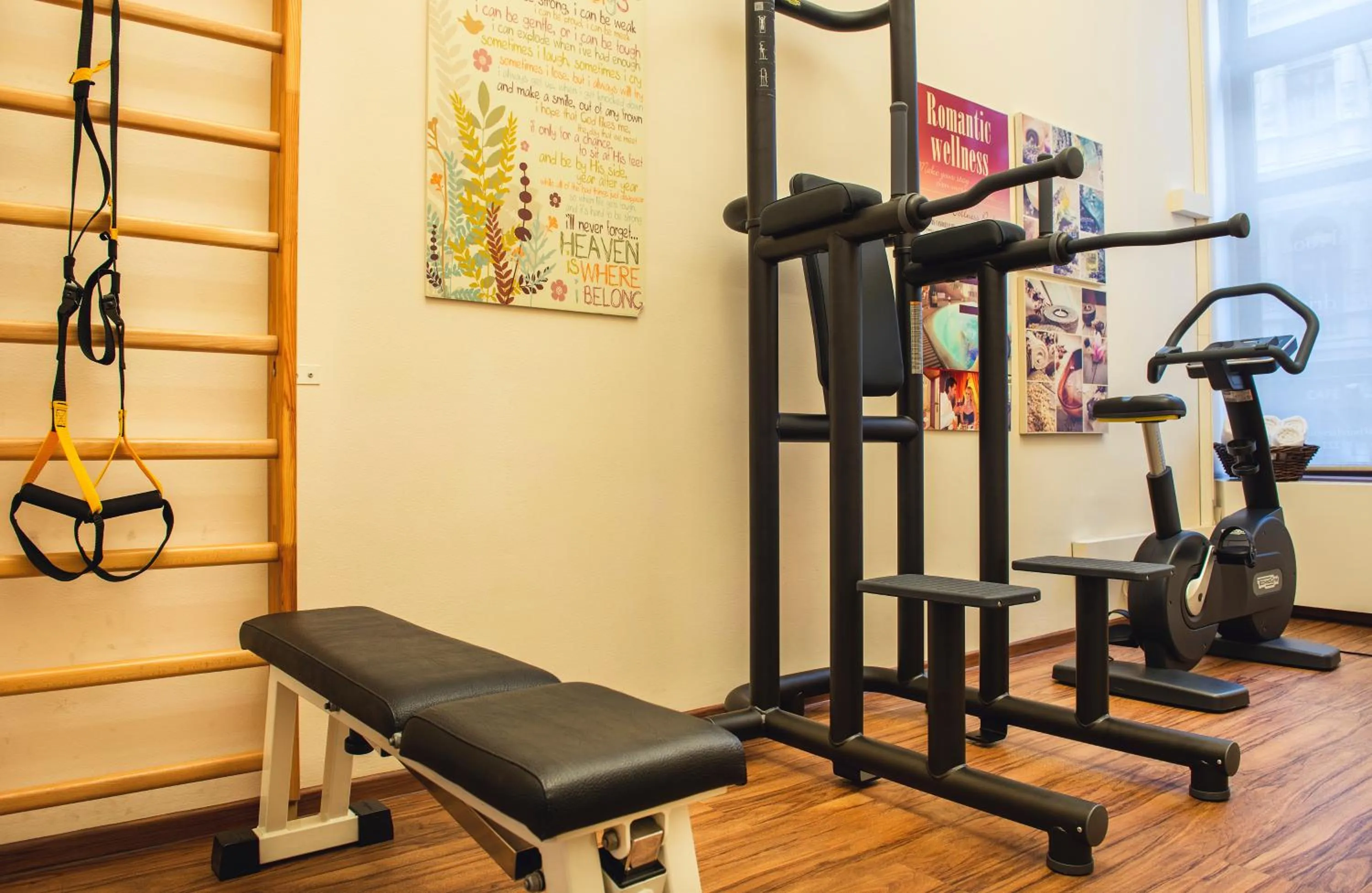 Fitness centre/facilities in Boutique Hotel Seven Days