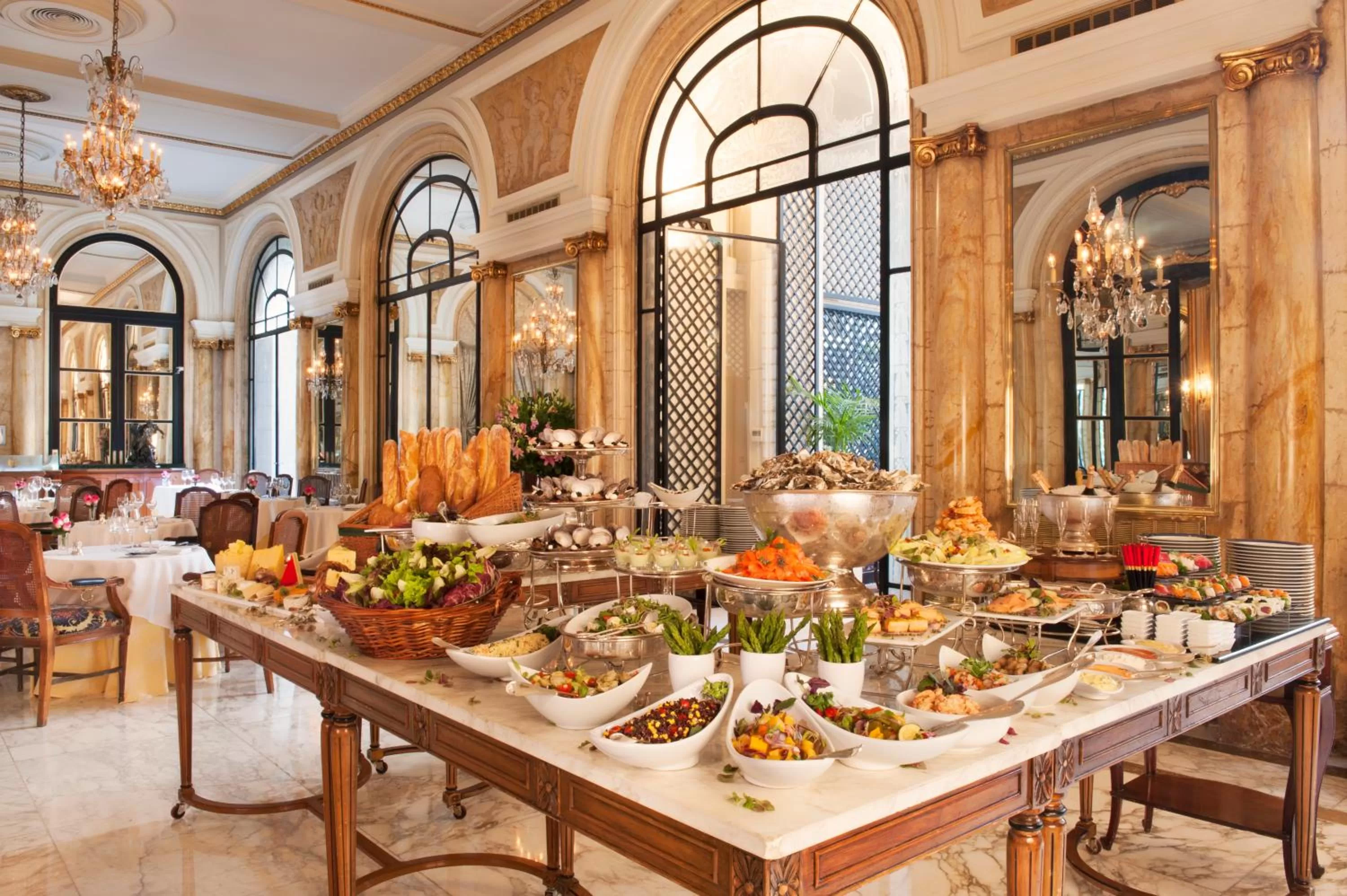 Buffet breakfast in Alvear Palace Hotel - Leading Hotels of the World