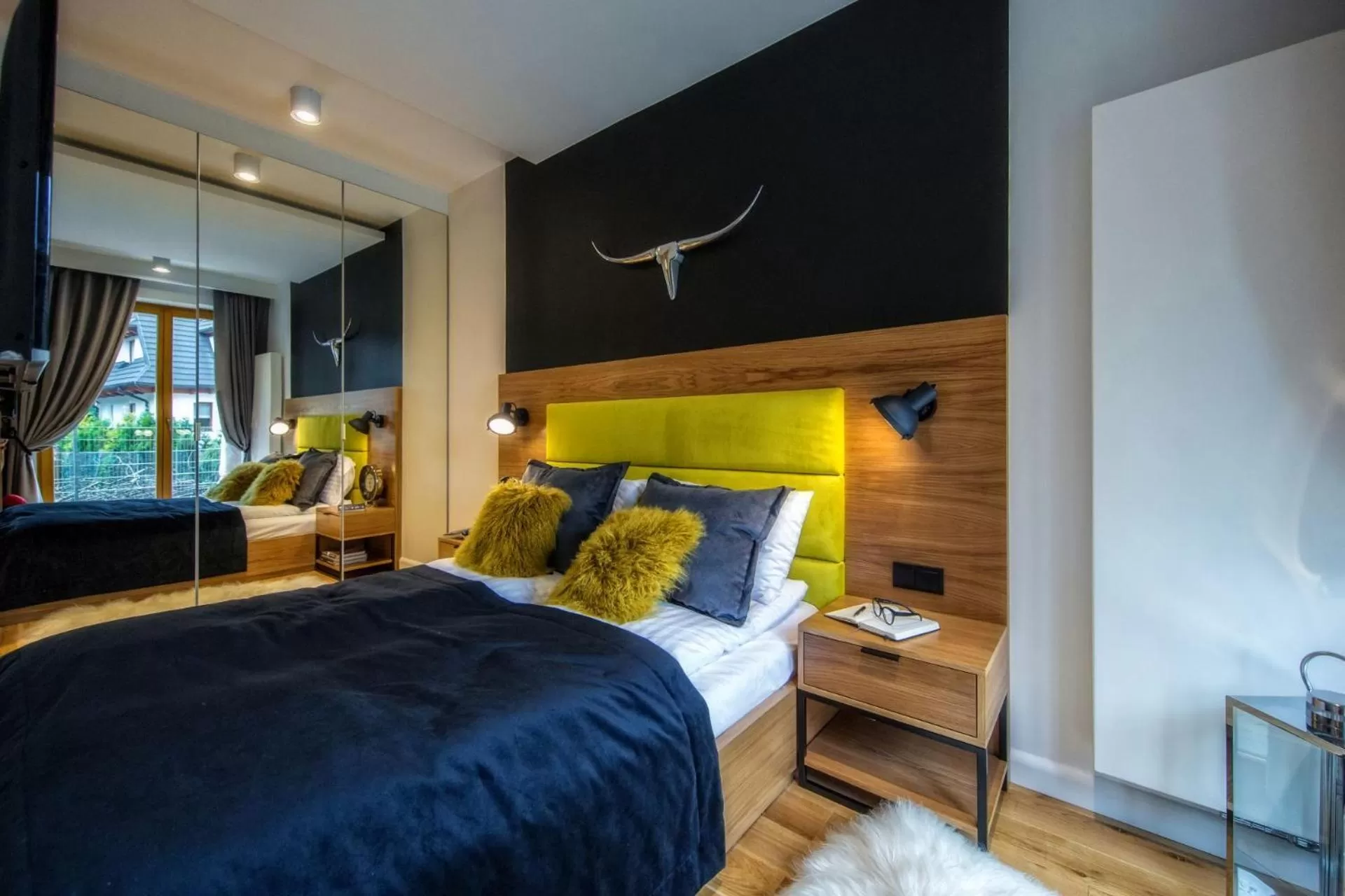 Bed in Aparthotel Giewont