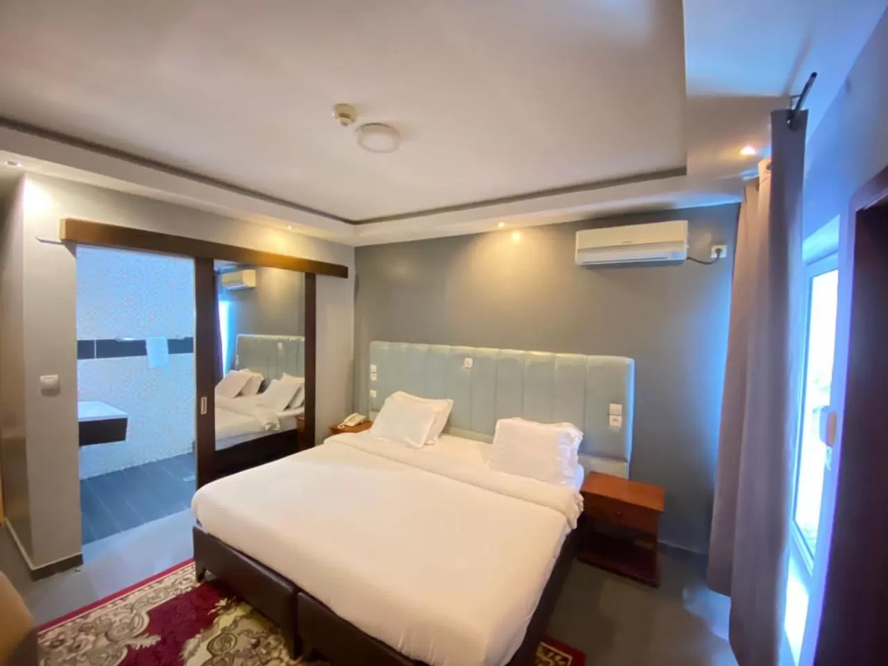 Bed in Fini Hotel Bobende