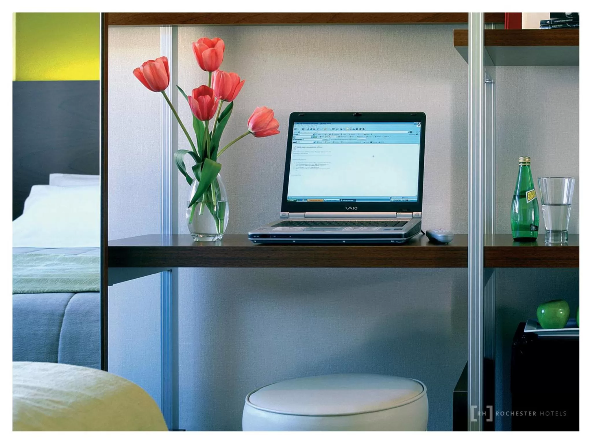 Seating area, Bed in Rochester Hotel Concept