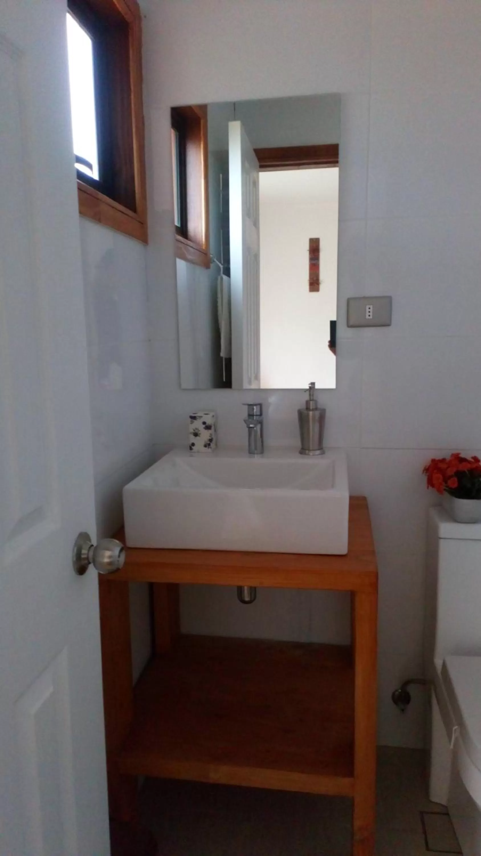 Bathroom in Hostal Parcela 47 villarrica