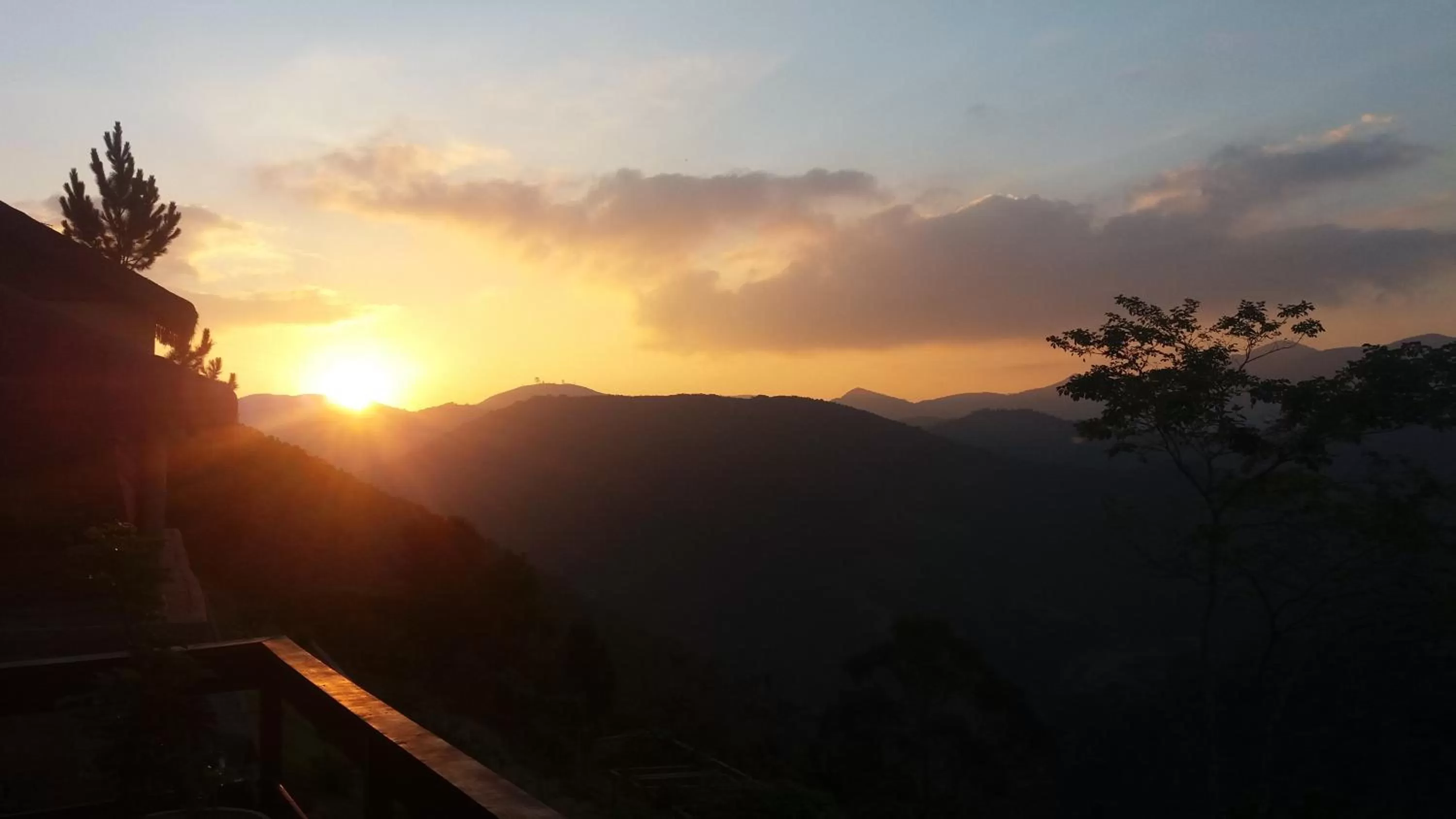 Mountain view in Pousada R.N.C. Nosso Paraíso