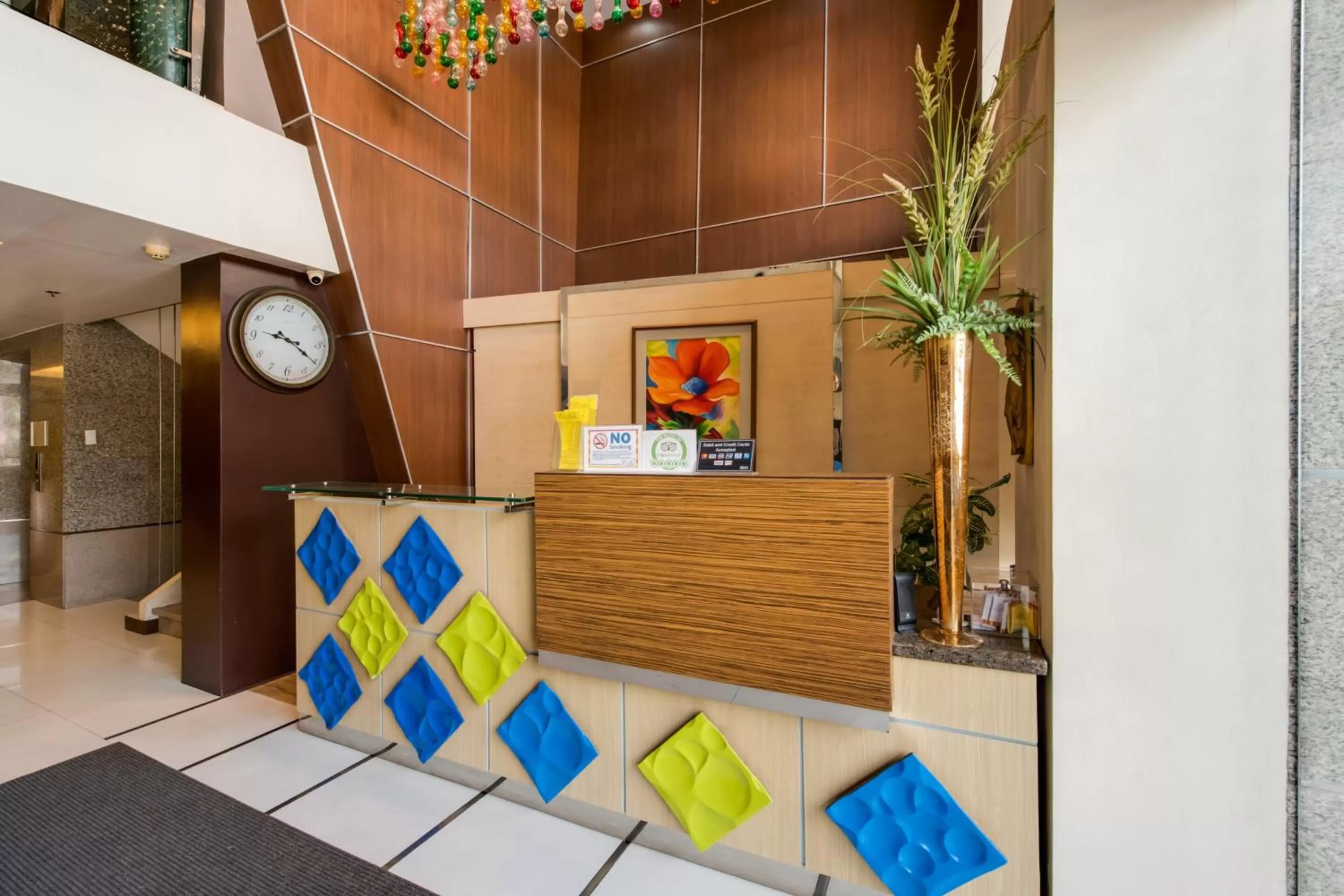 Lobby or reception in Festive Hotel Makati