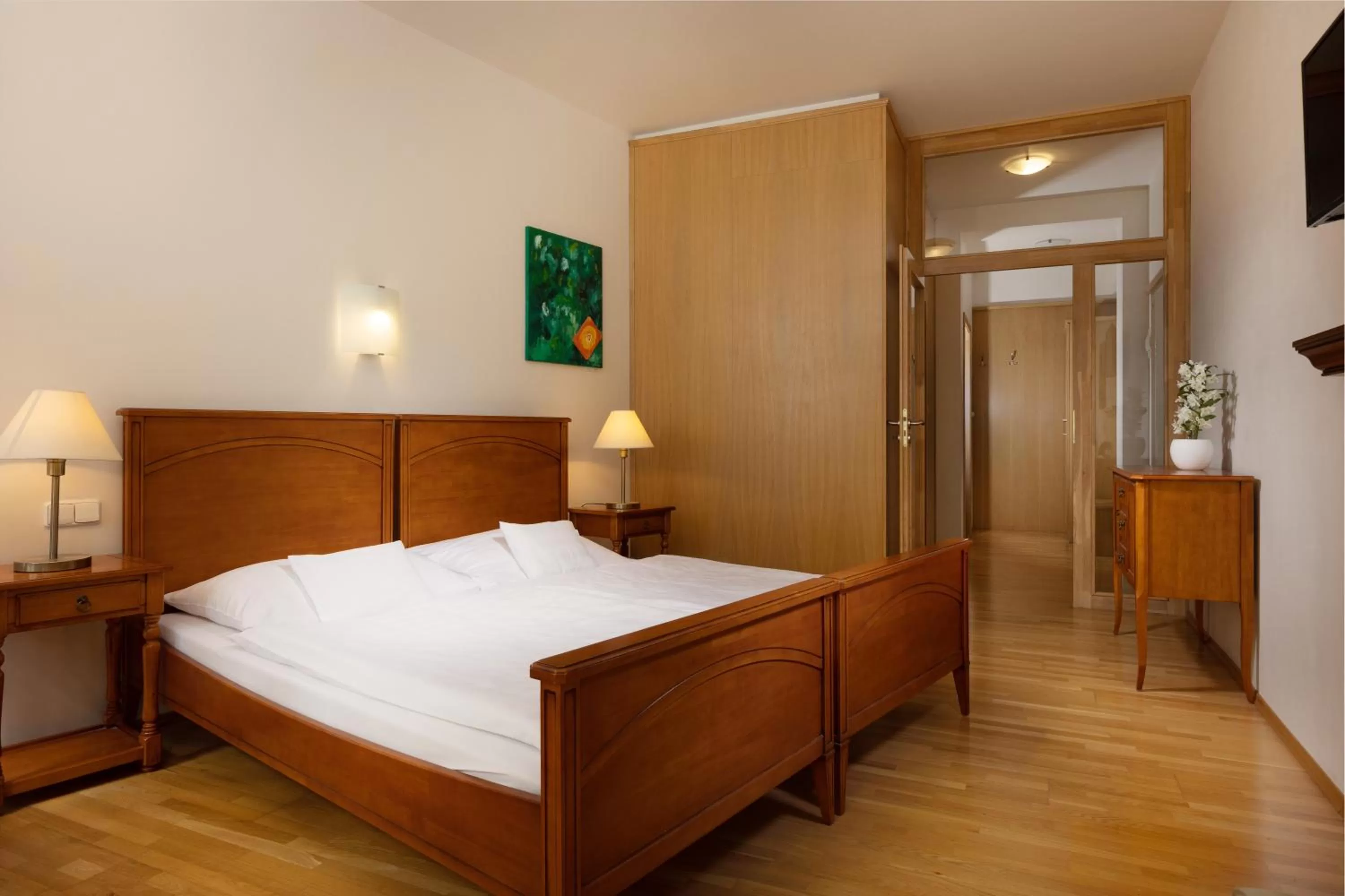 Photo of the whole room, Bed in OREA Hotel Arigone Olomouc