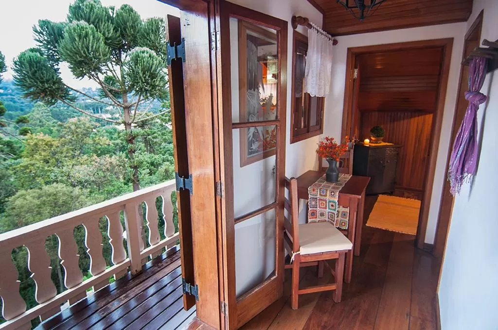 Patio, Balcony/Terrace in Pousada Ricanto Amore Mio