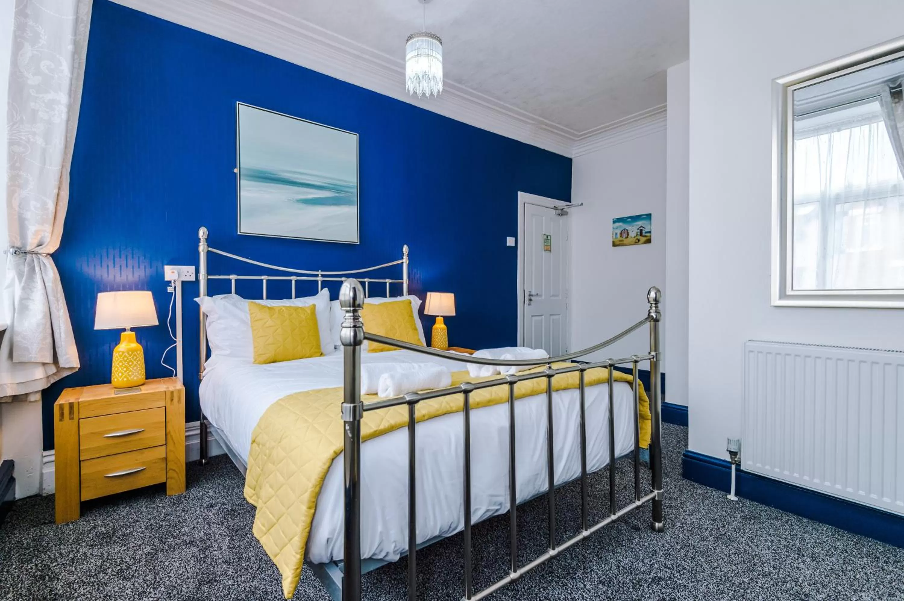 Bed in Pebbles Guest House