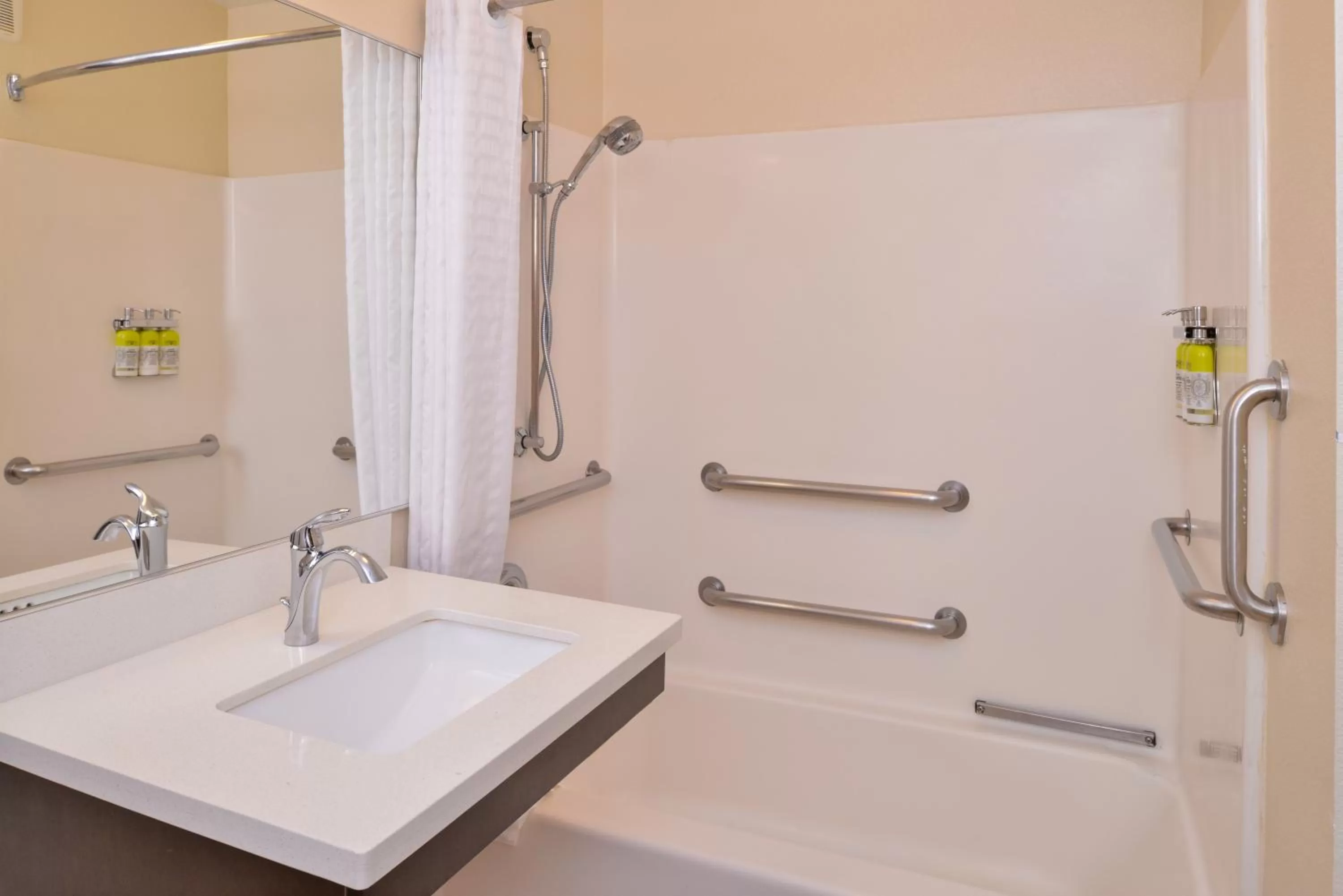 Bathroom in Candlewood Suites Austin-Round Rock by IHG