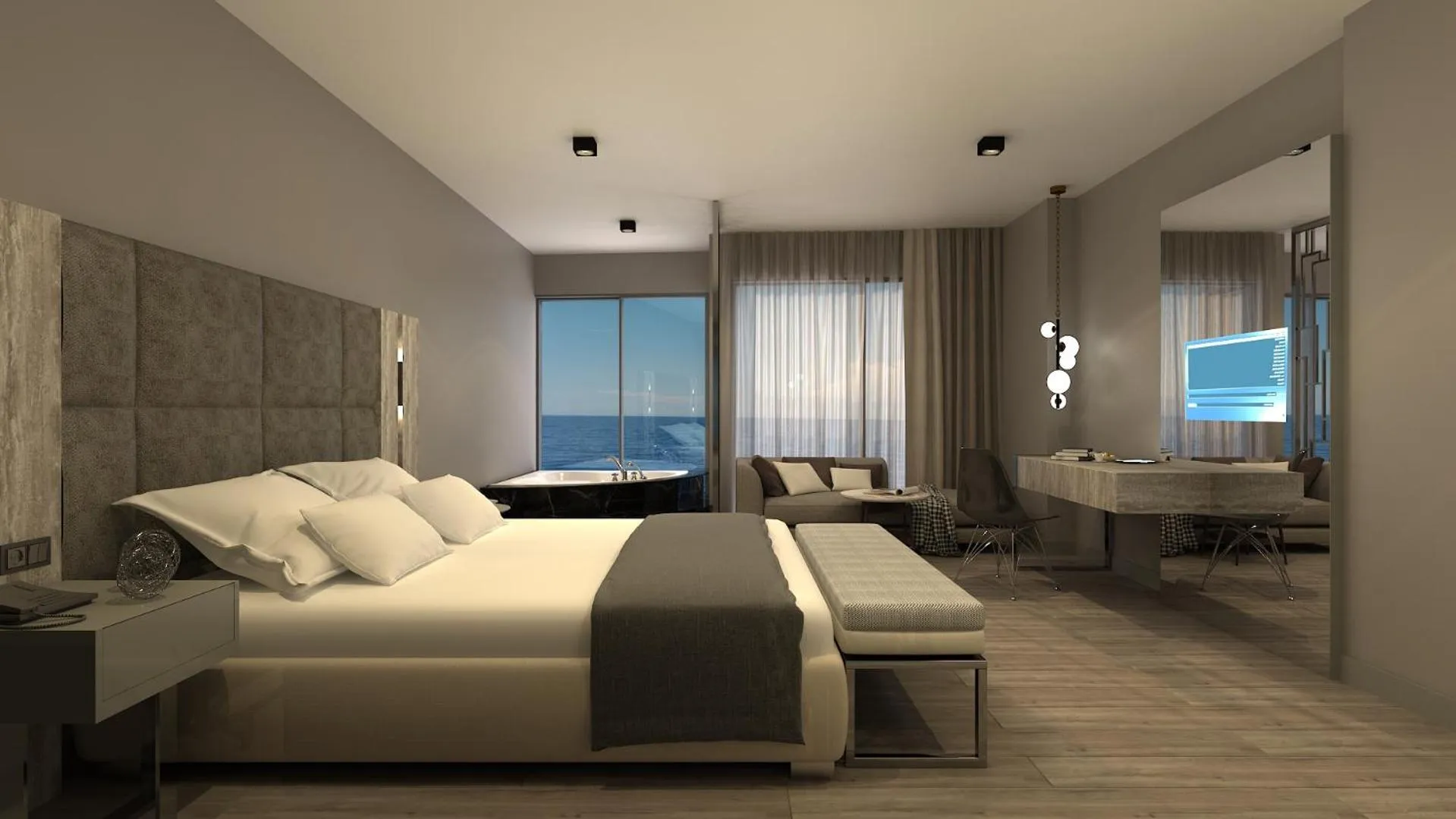 Bed in Pasaport Pier Hotel