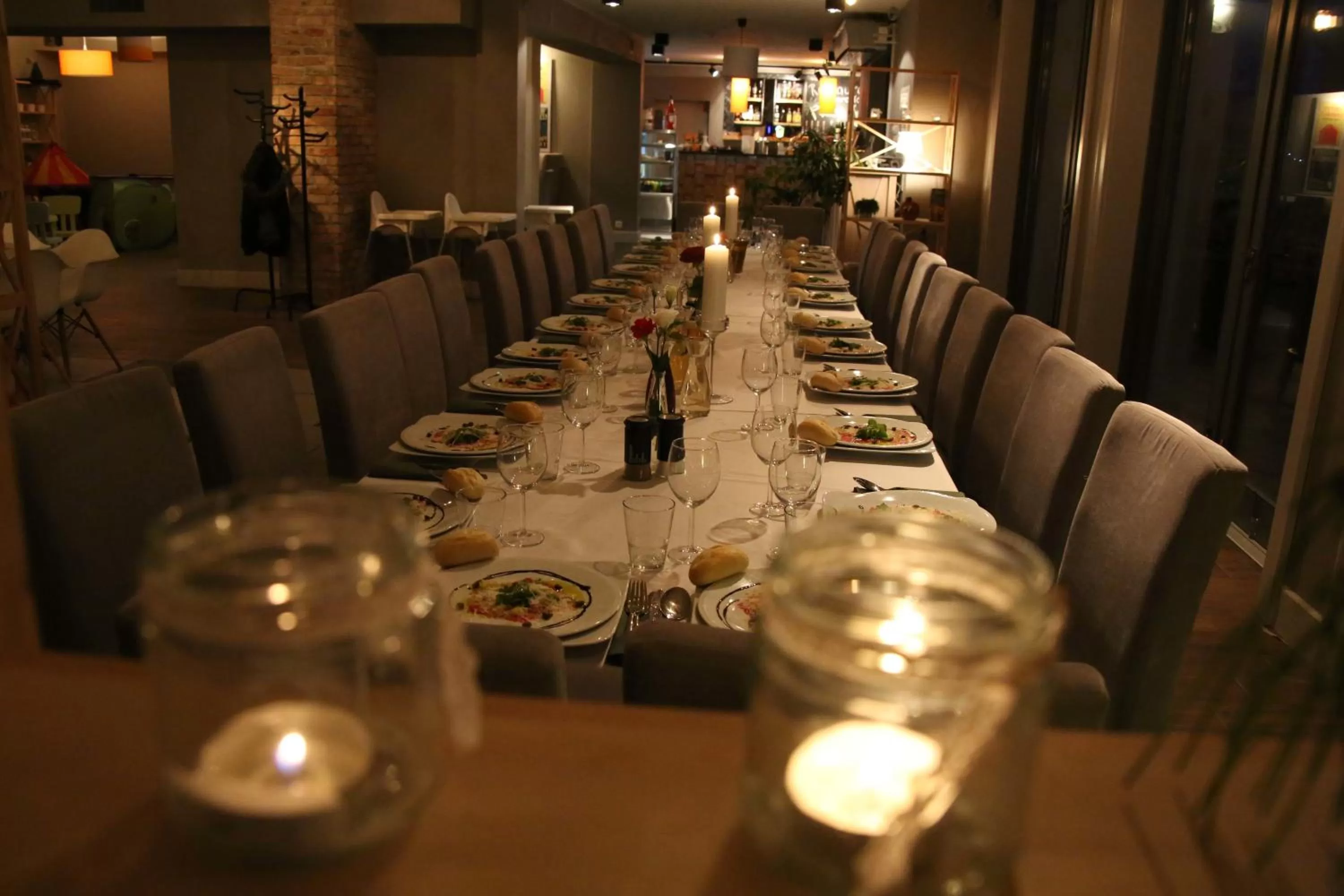 Restaurant/places to eat in Hotel Pomarańczowa Plaża