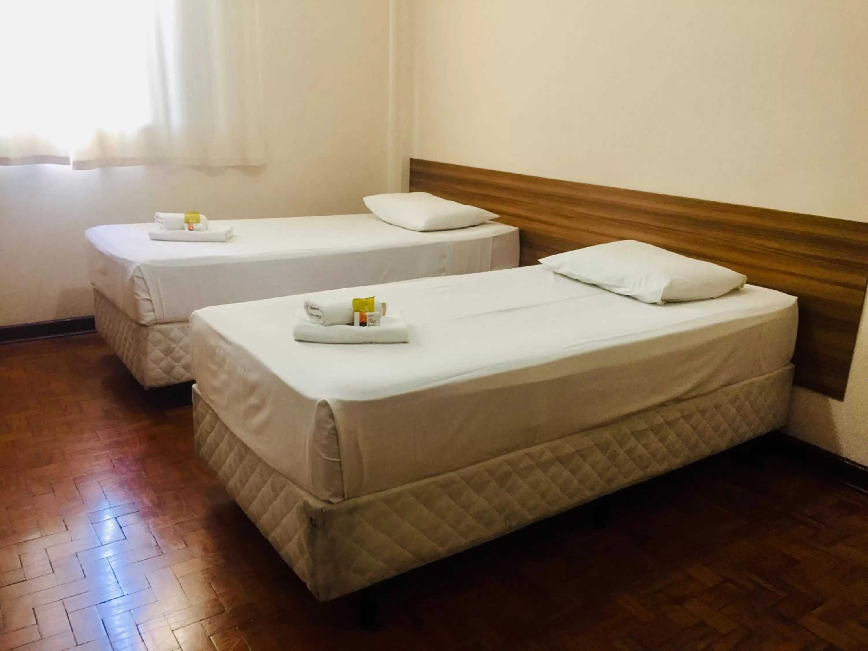 Bed in Libero Hotel