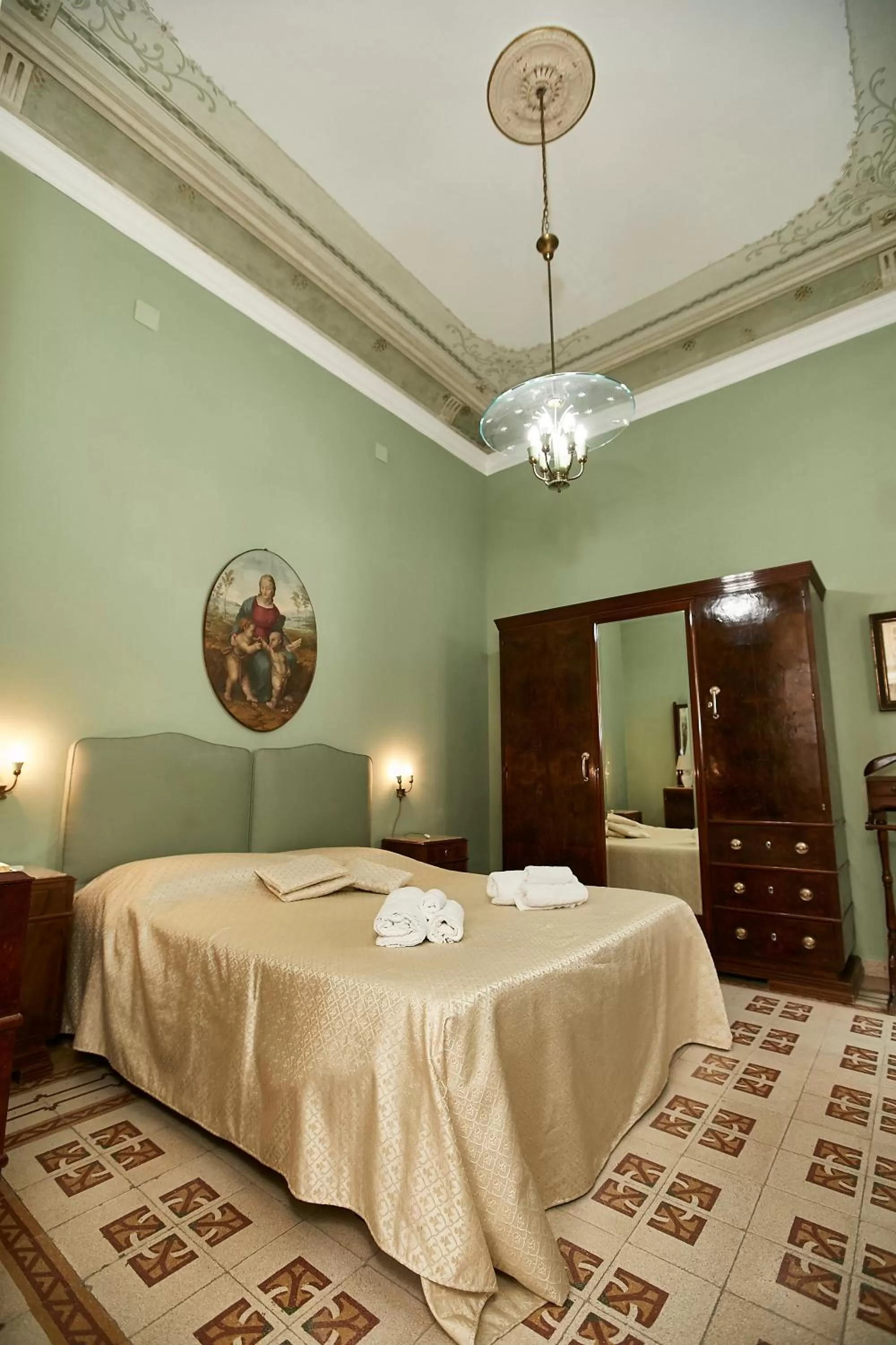 Bedroom, Bed in Dimora La Commare