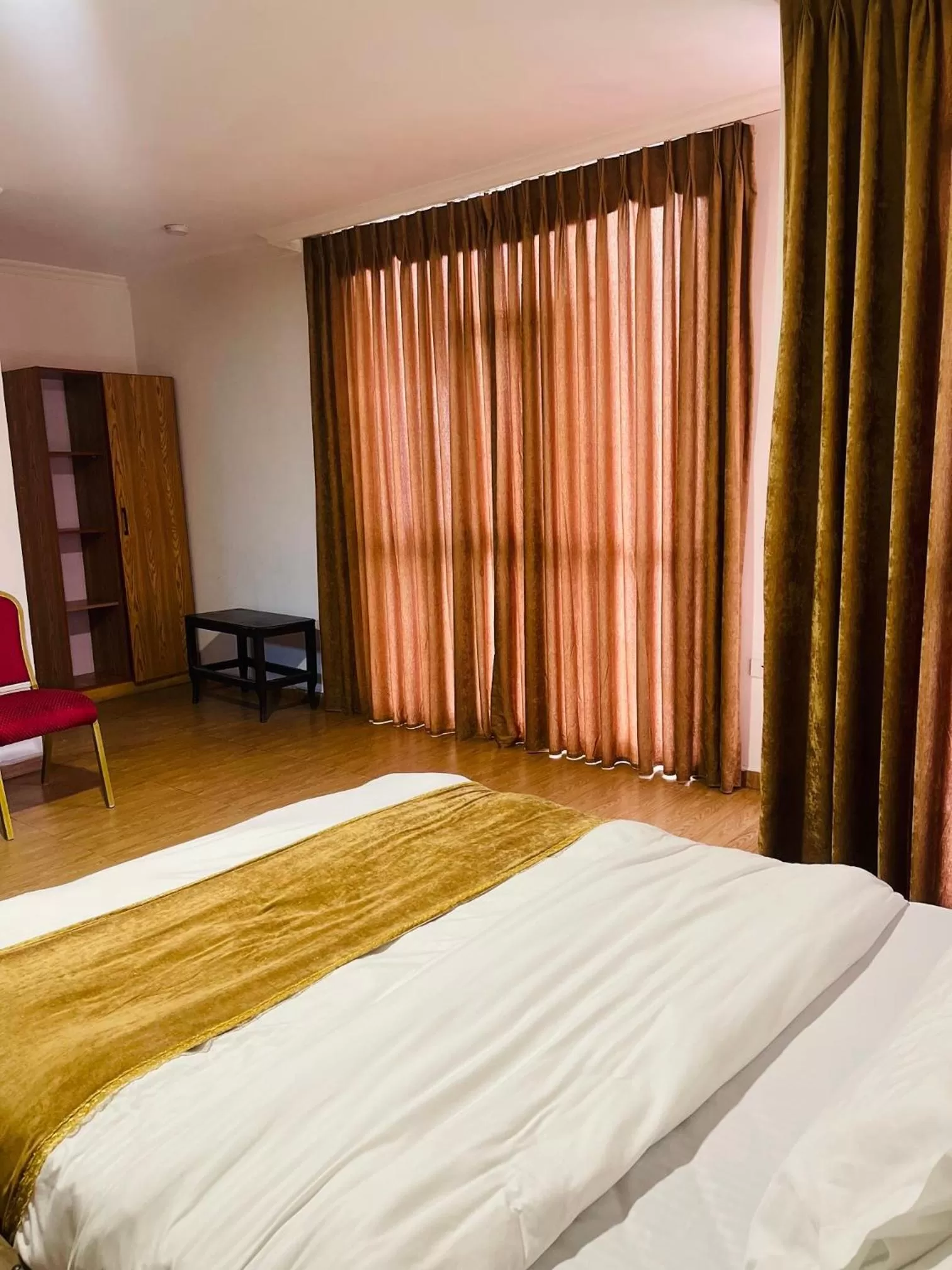 Bed in Goza Guest House