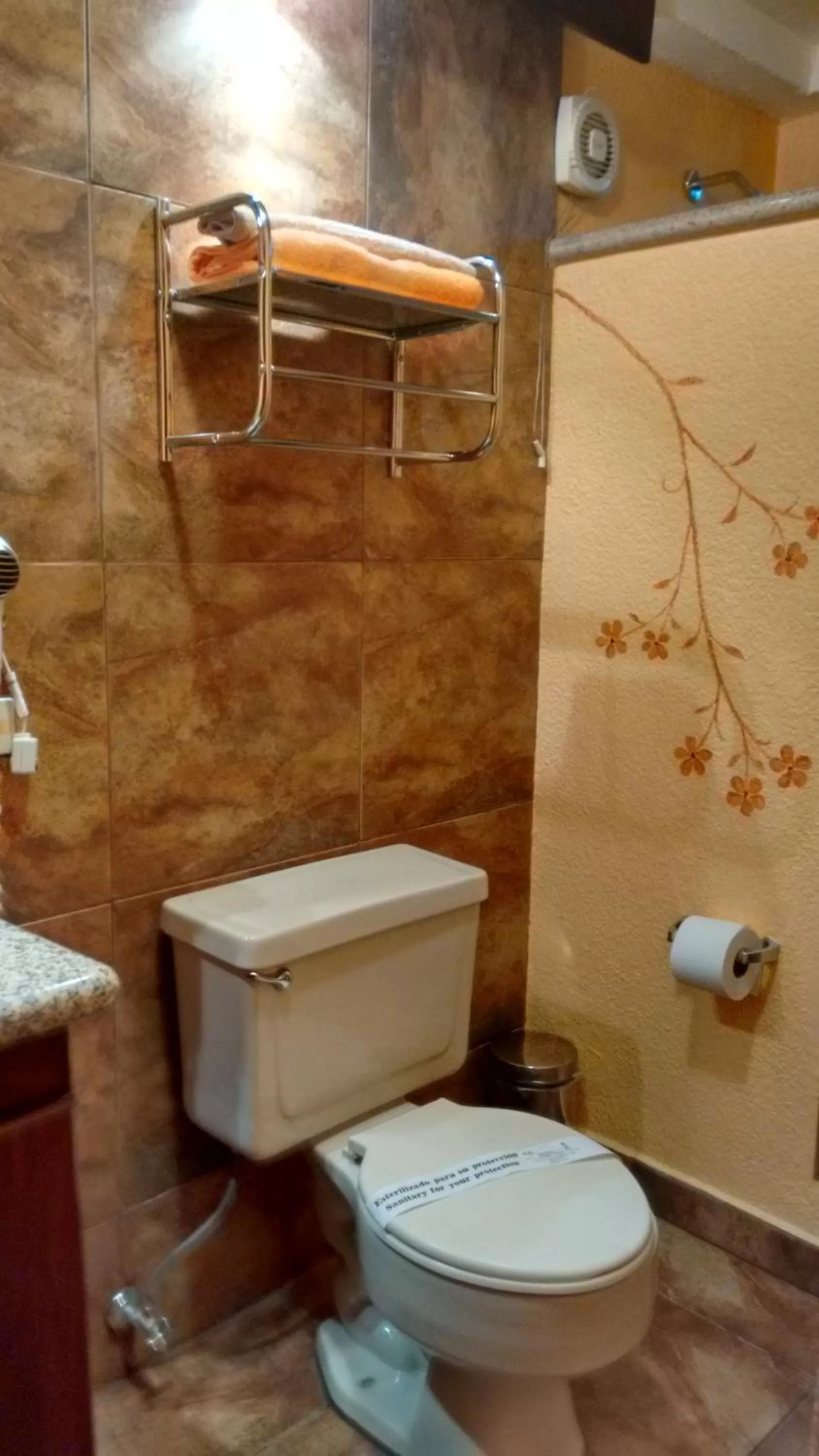 Bathroom in Hotel Rodelu