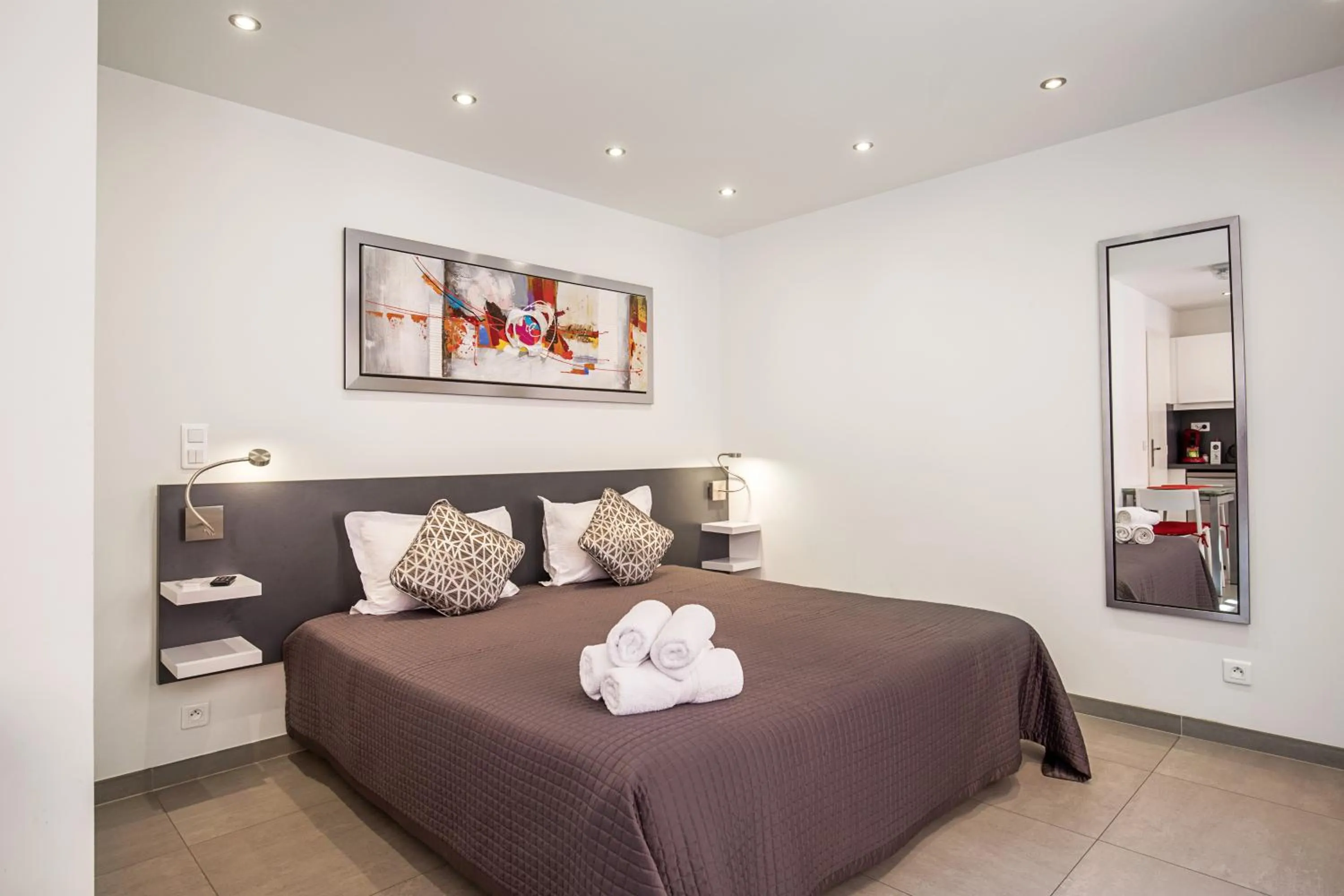 Bedroom, Bed in Hotel De L'Horloge