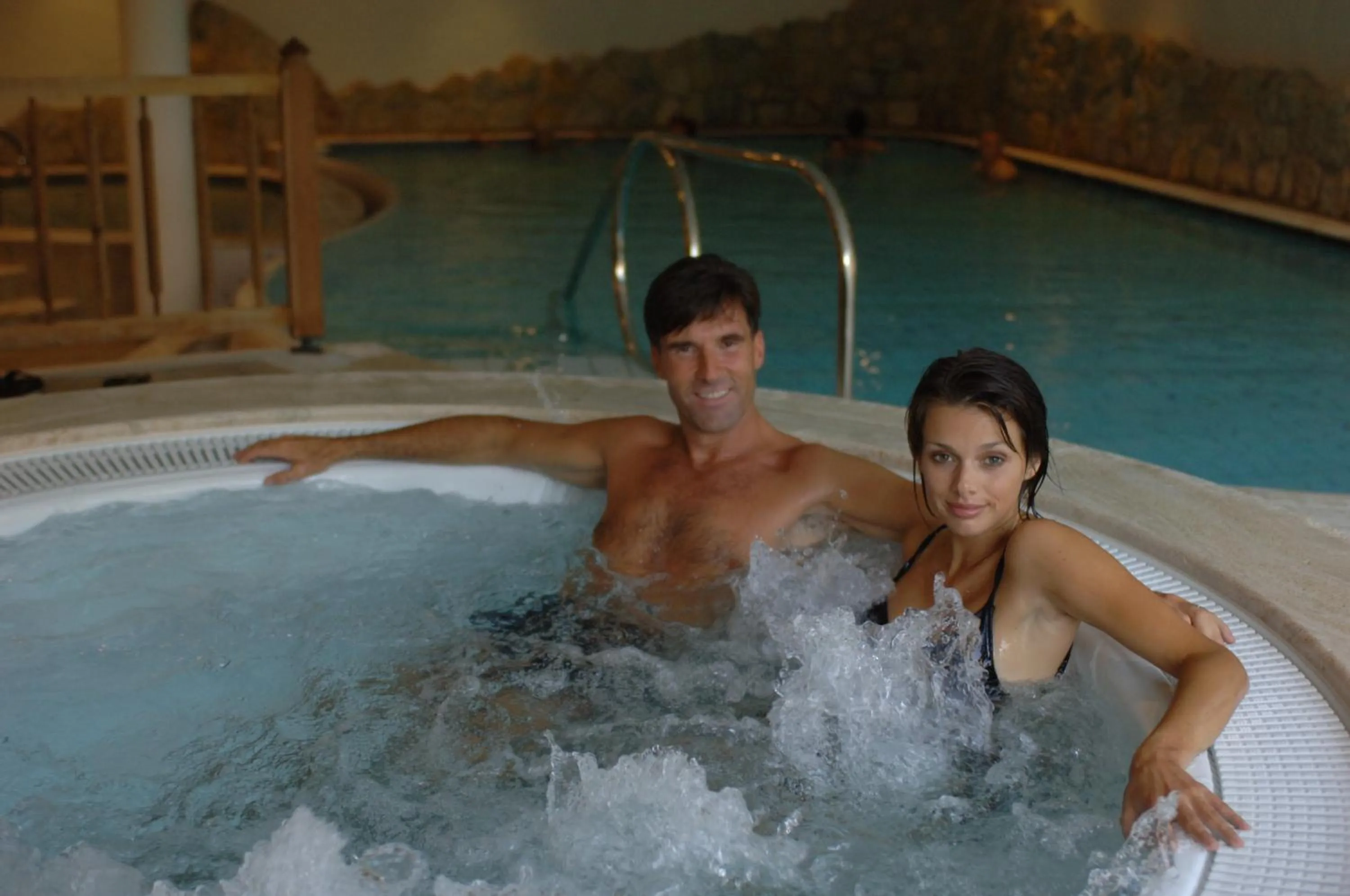 Hot Tub in Pineta Nature Resort - Wellness & SPA