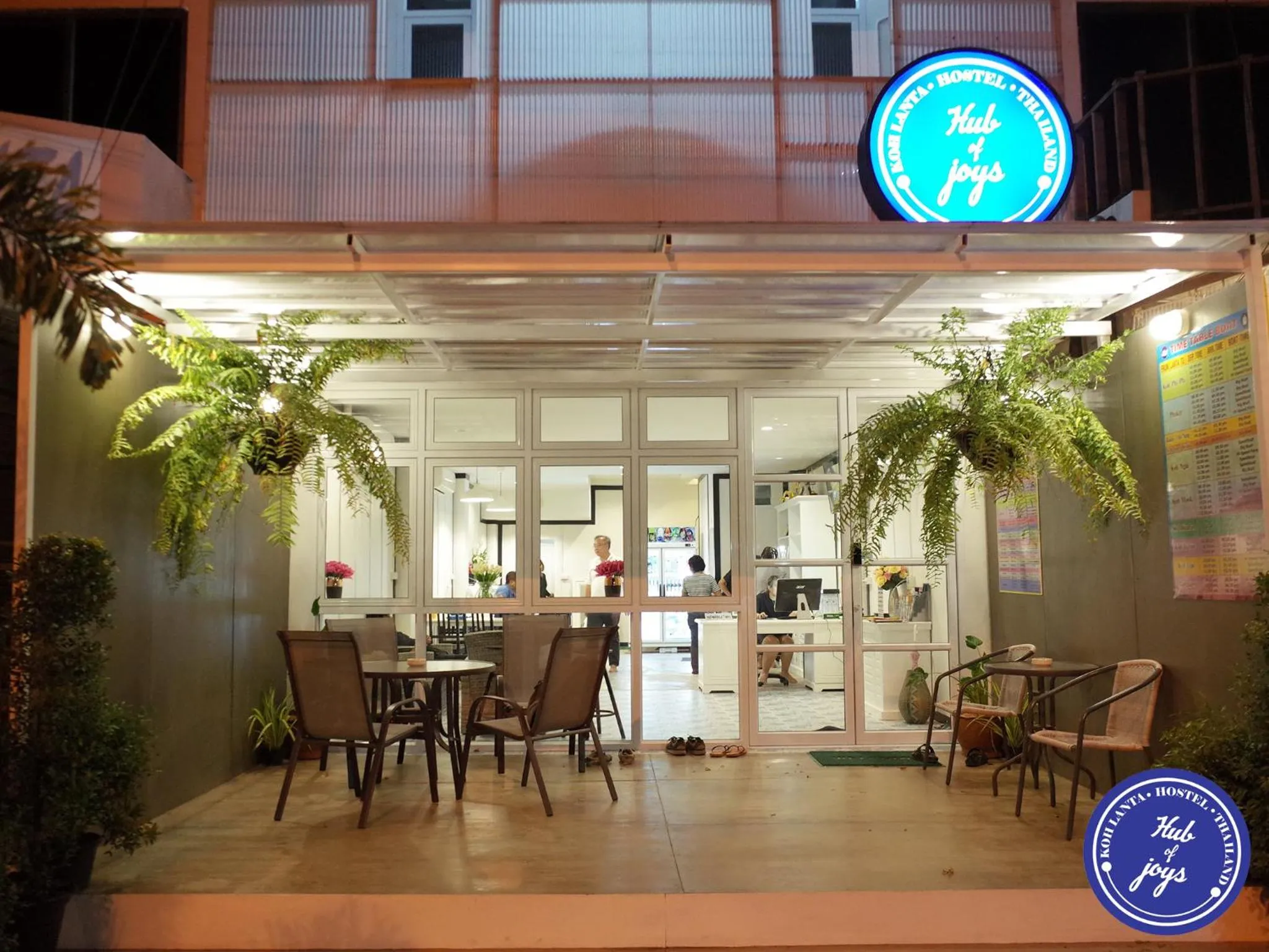 Property building in Hub of Joys Hostel