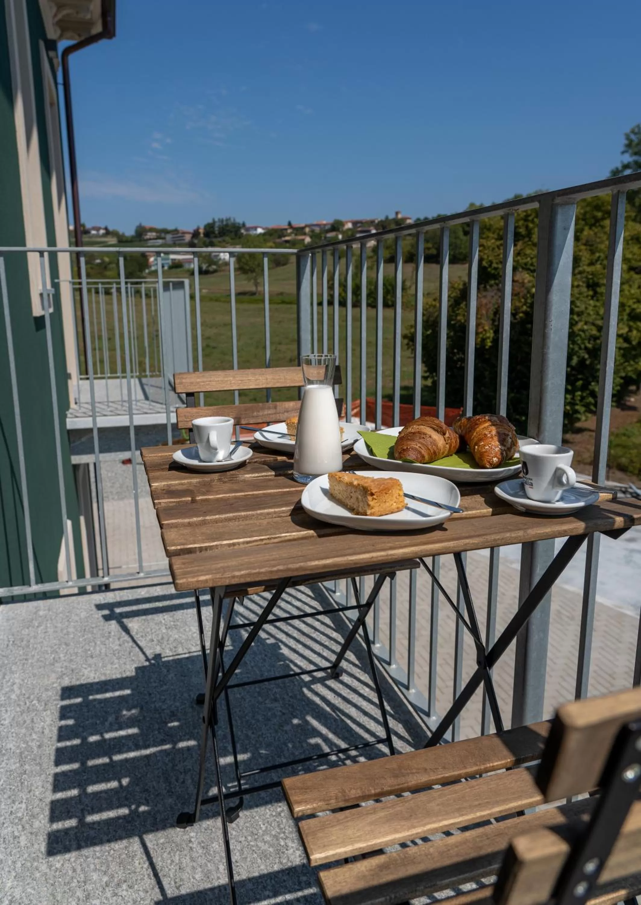 Balcony/Terrace in B & Bike di Ristorante Italia