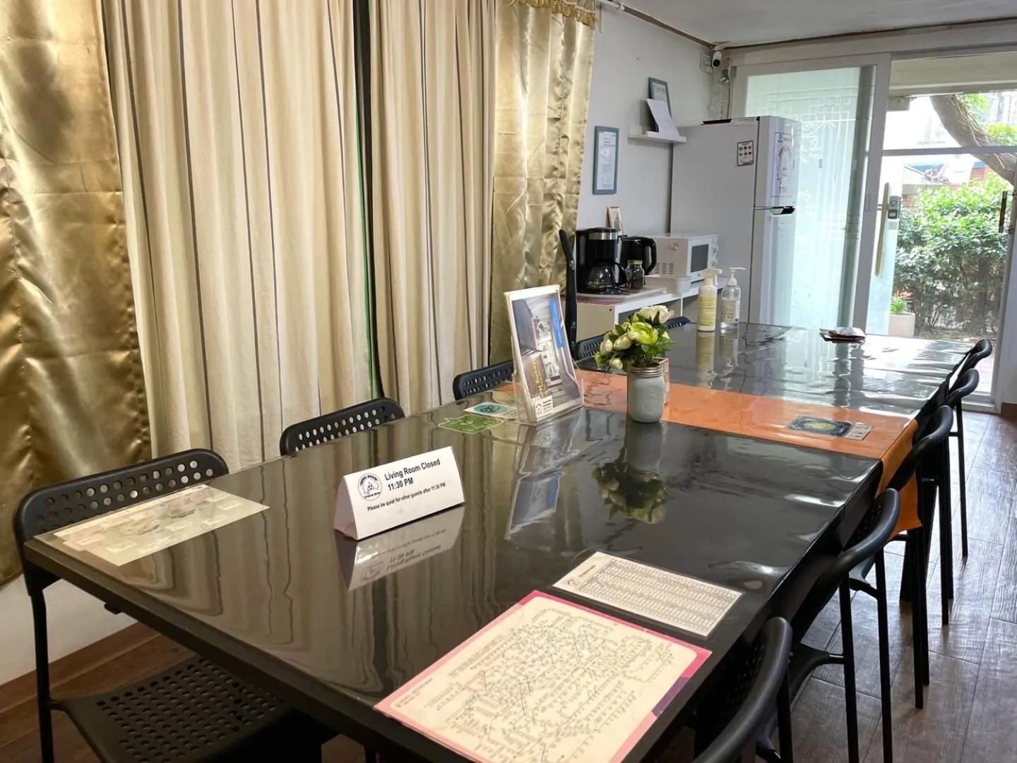 Dining area in Jeong House