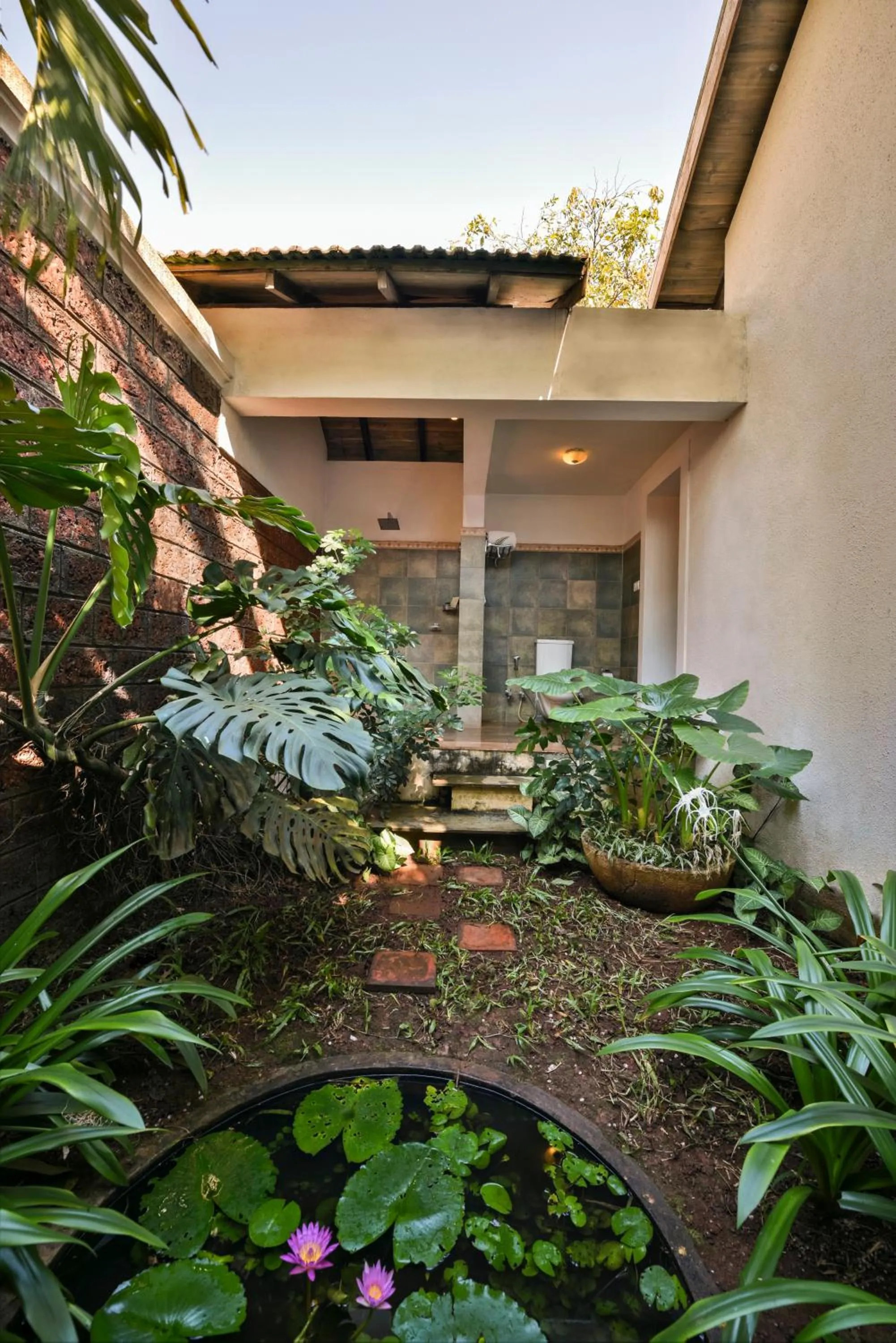 Open Air Bath in The Fern Samali Resort