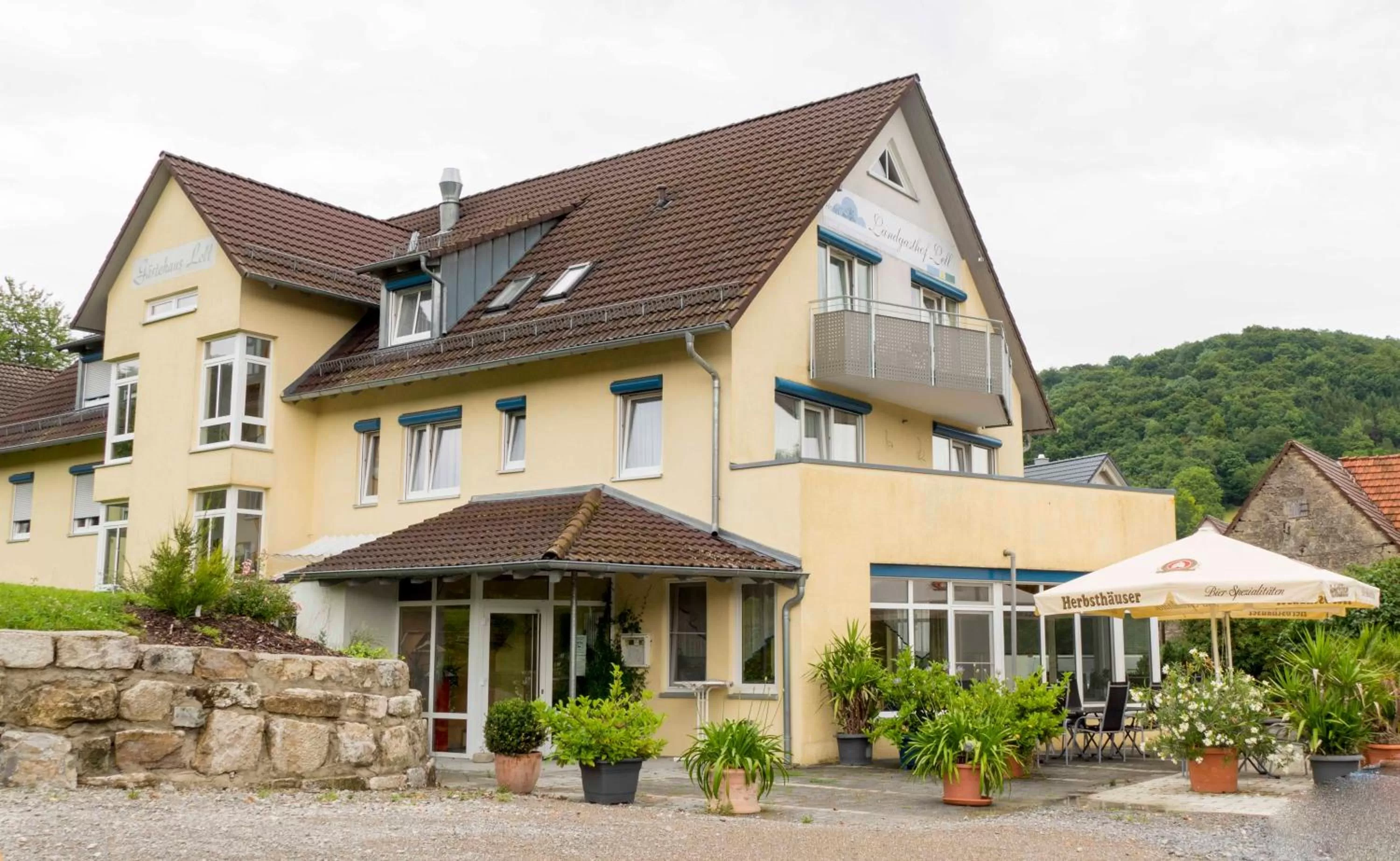 Property building in Hotel Landgasthof Lell