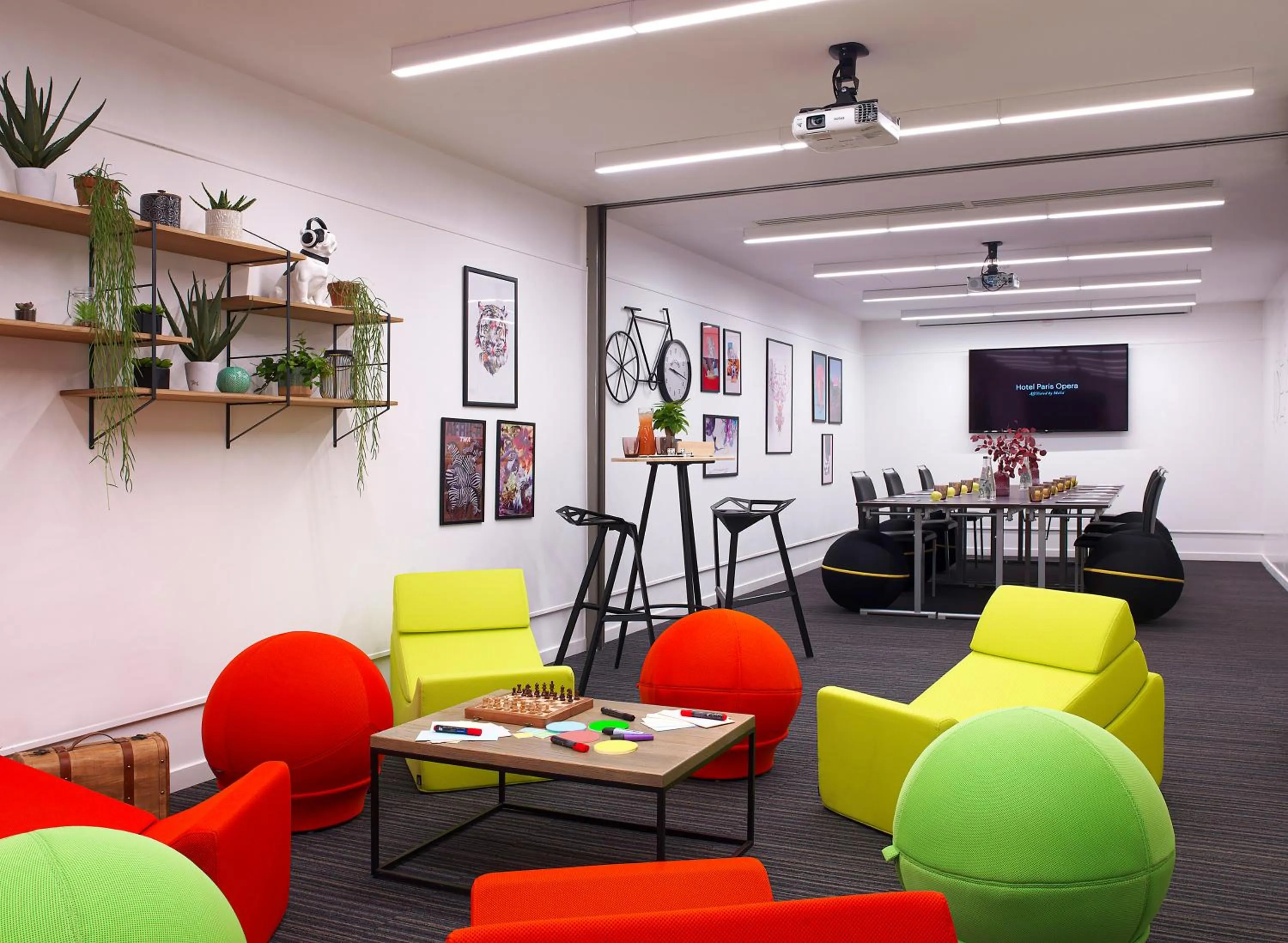 Meeting/conference room in Hotel Paris Opera Affiliated by Meliá