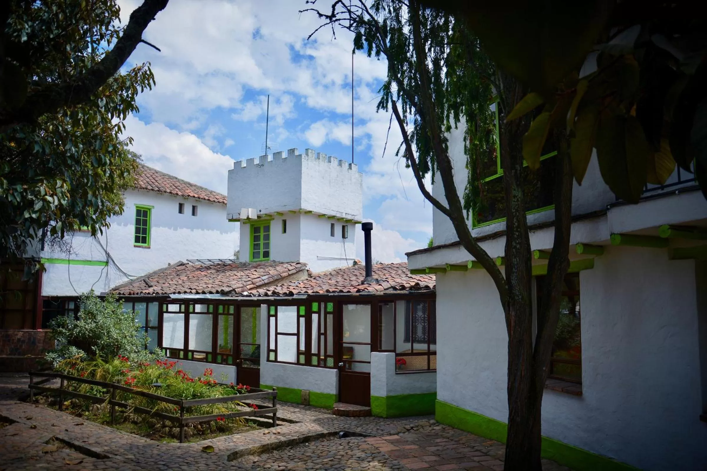 Balcony/Terrace, Property Building in Posada Cafe La Huerta