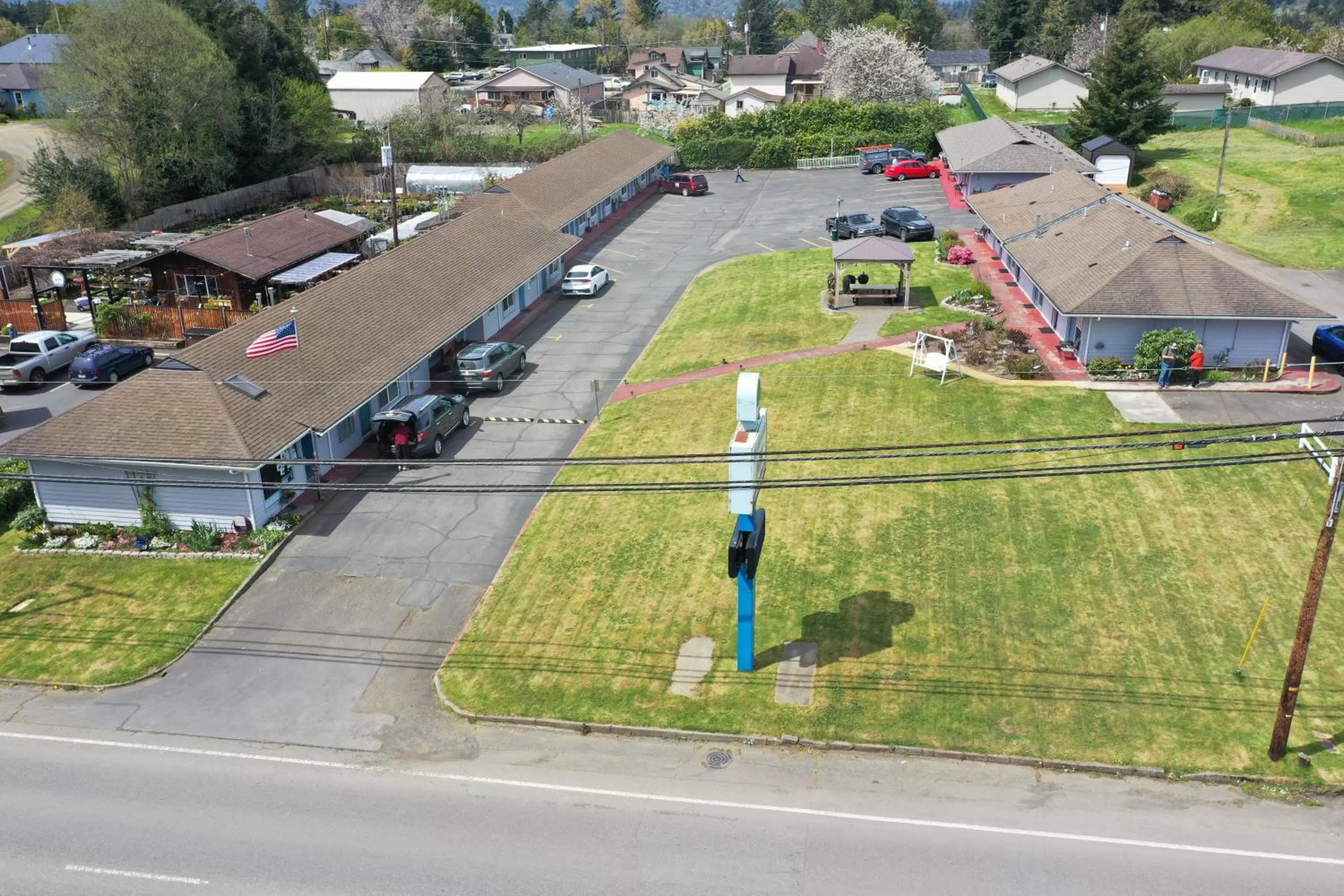 Property building, Bird's-eye View in Myrtle Lane Inn