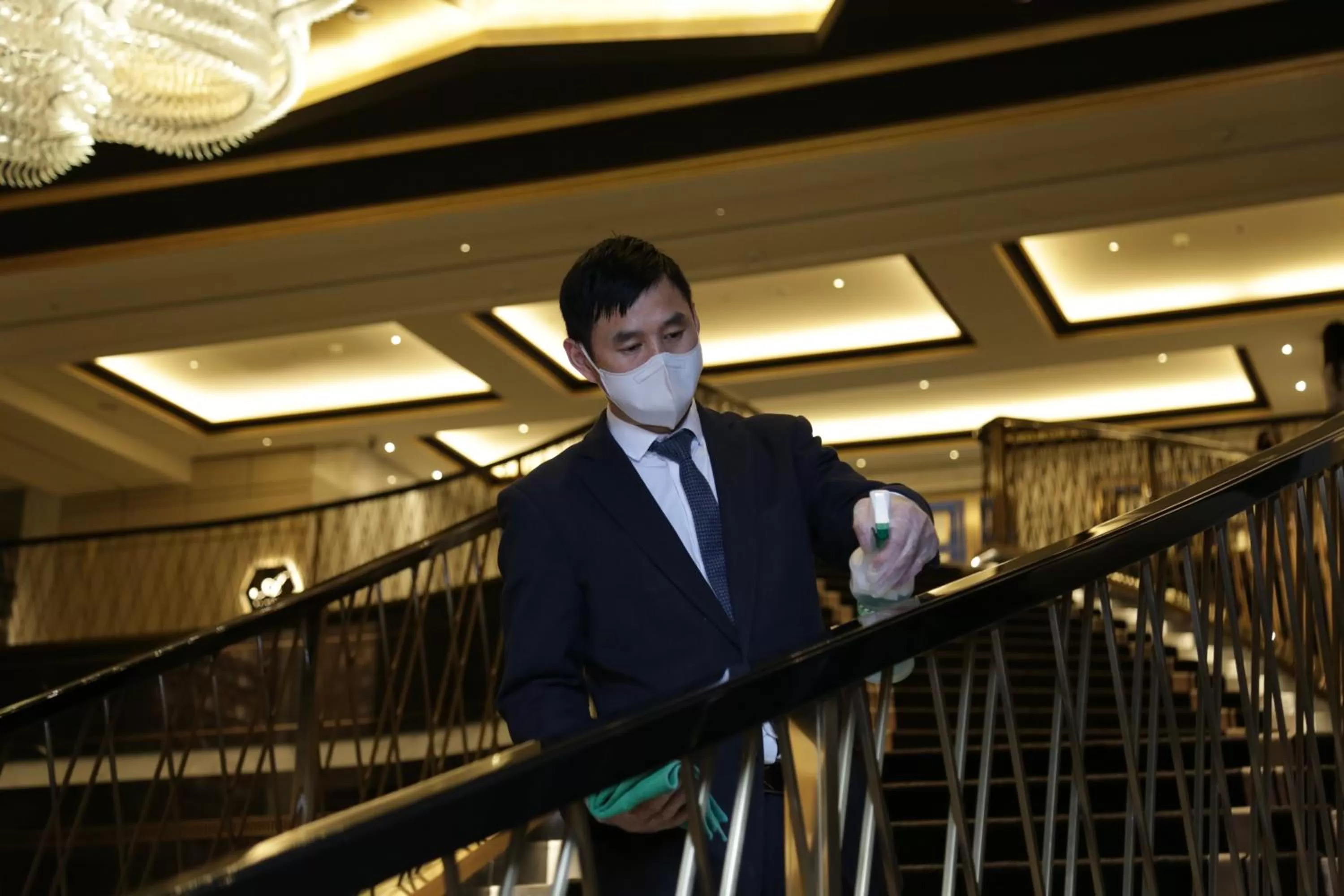 Staff in Bellagio by MGM Shanghai - on the bund