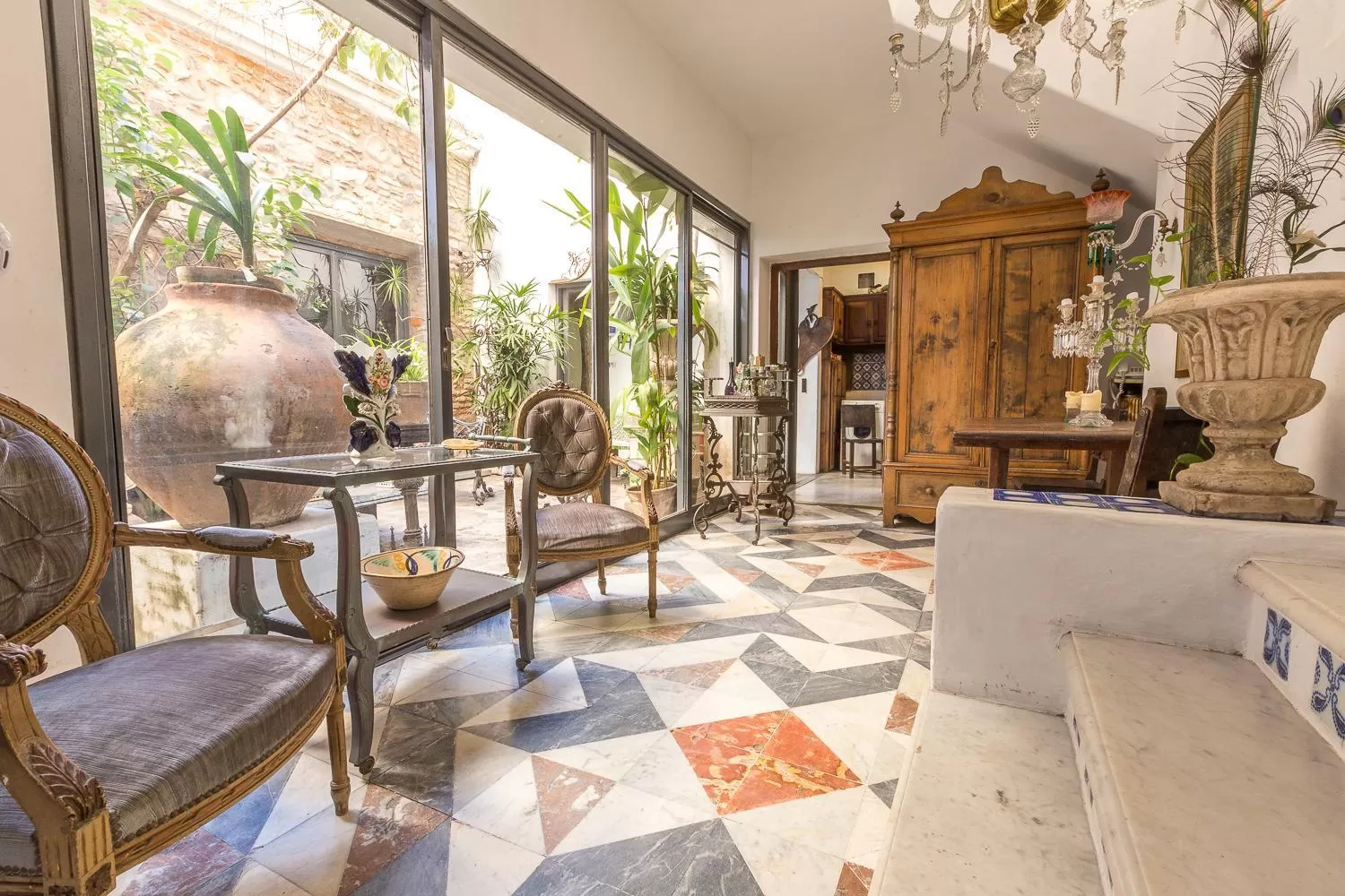 Patio in Virreinato Hotel Boutique