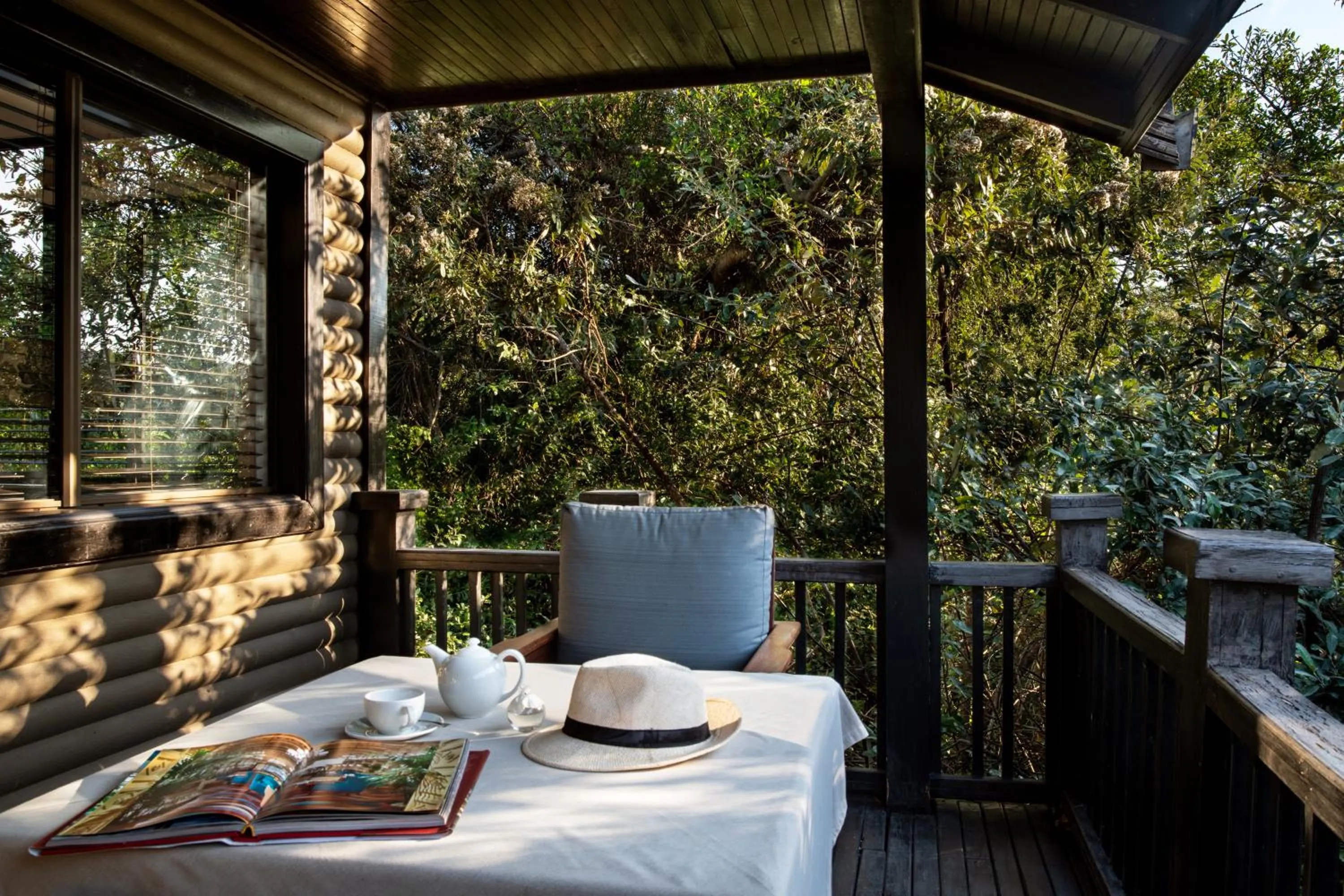 Patio in Prana Lodge