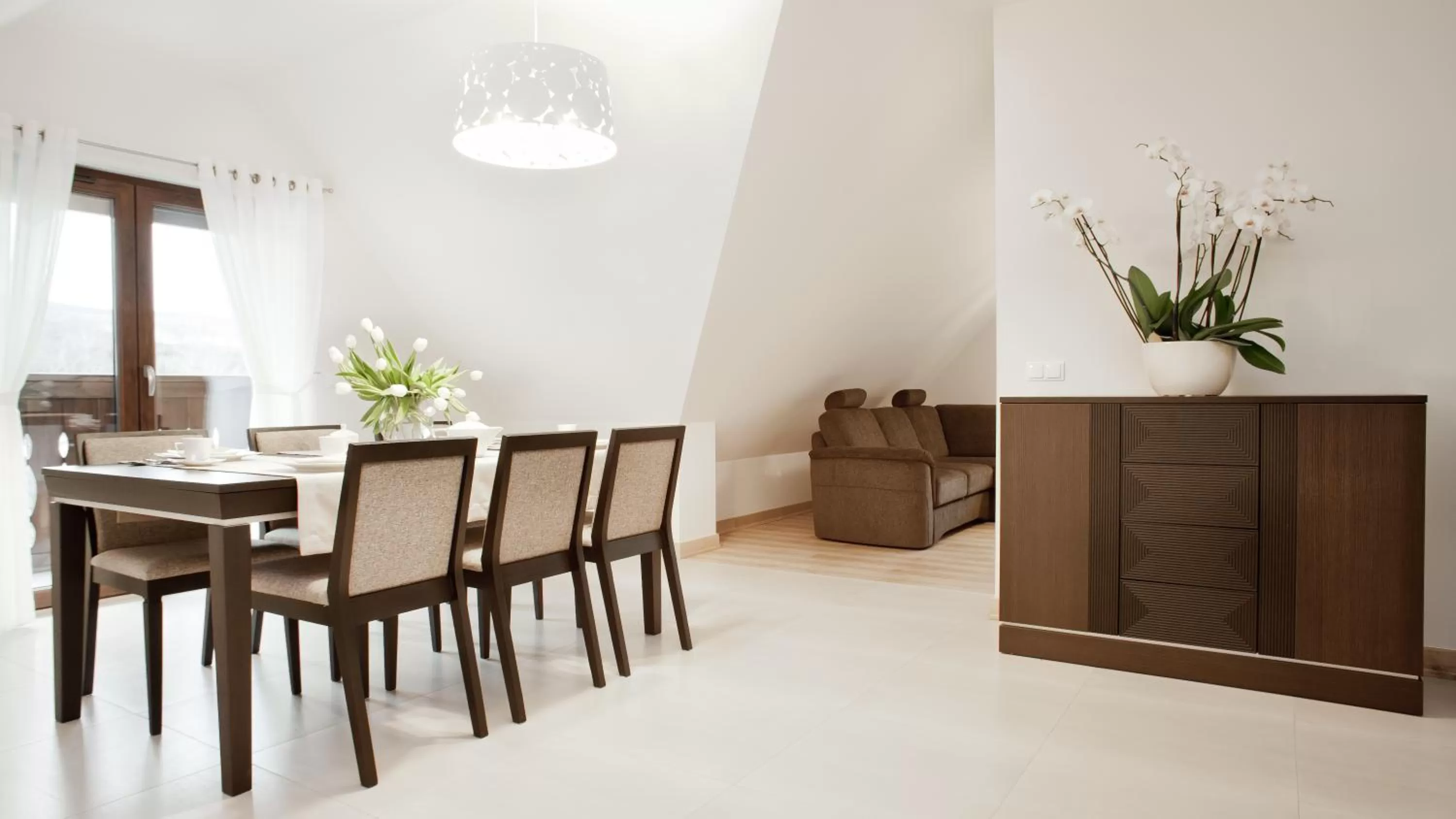 Living room, Dining Area in Rezydencja Sunny Hill