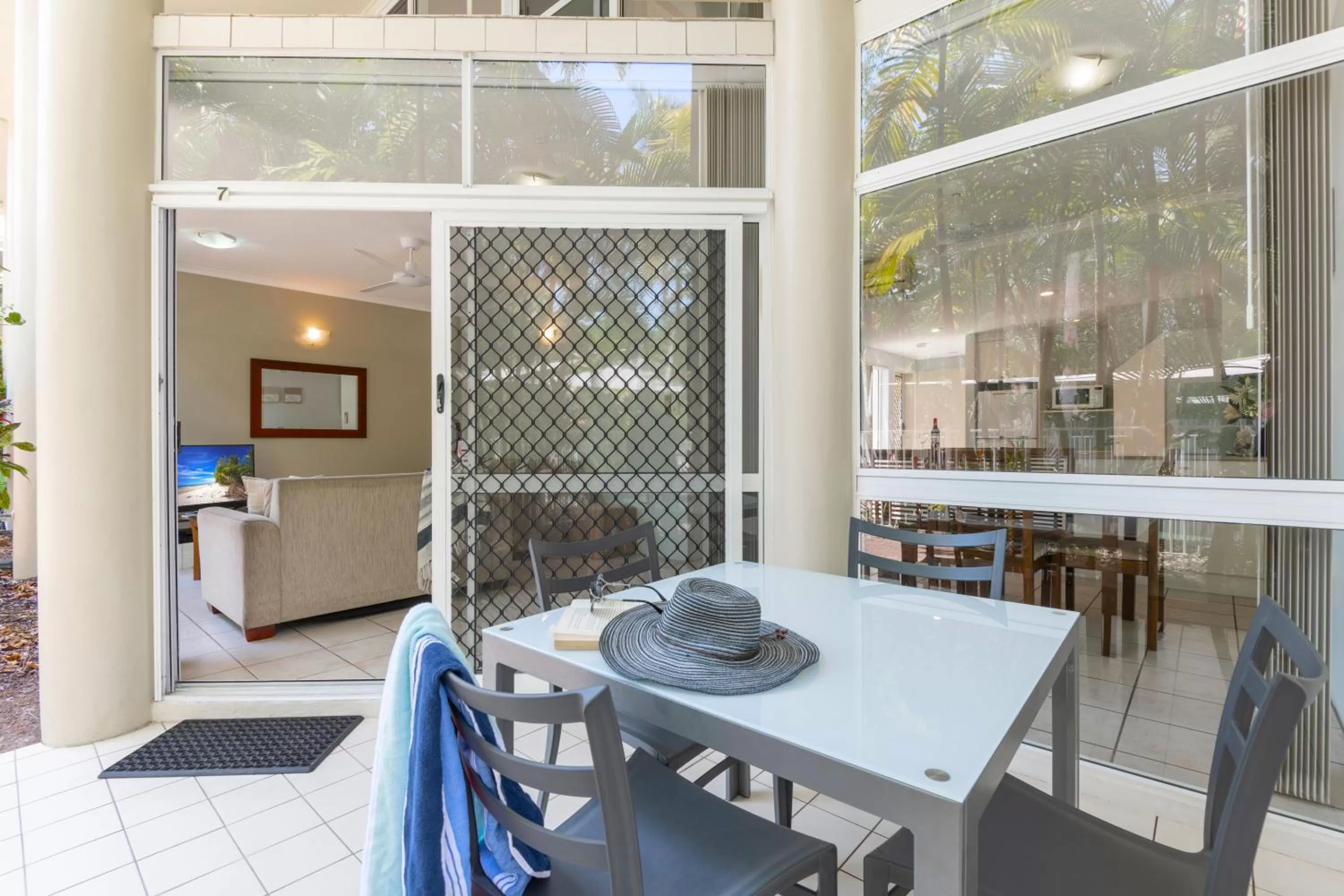 Balcony/Terrace in Tropical Nites Holiday Townhouses