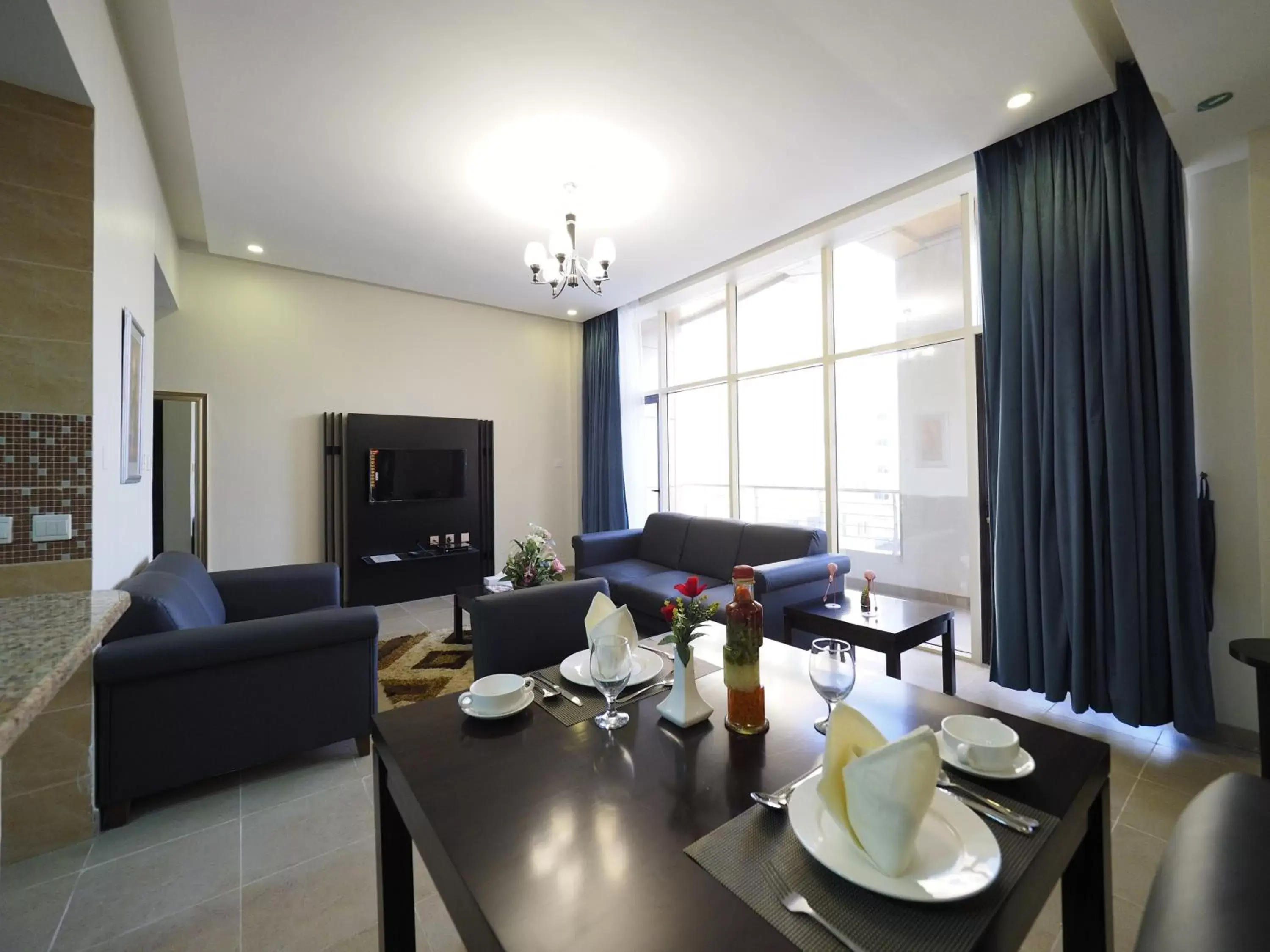 Seating Area in Skylark Hotel Apartments AL Barsha Seating Area in Skylark Hotel Apartments AL Barsha