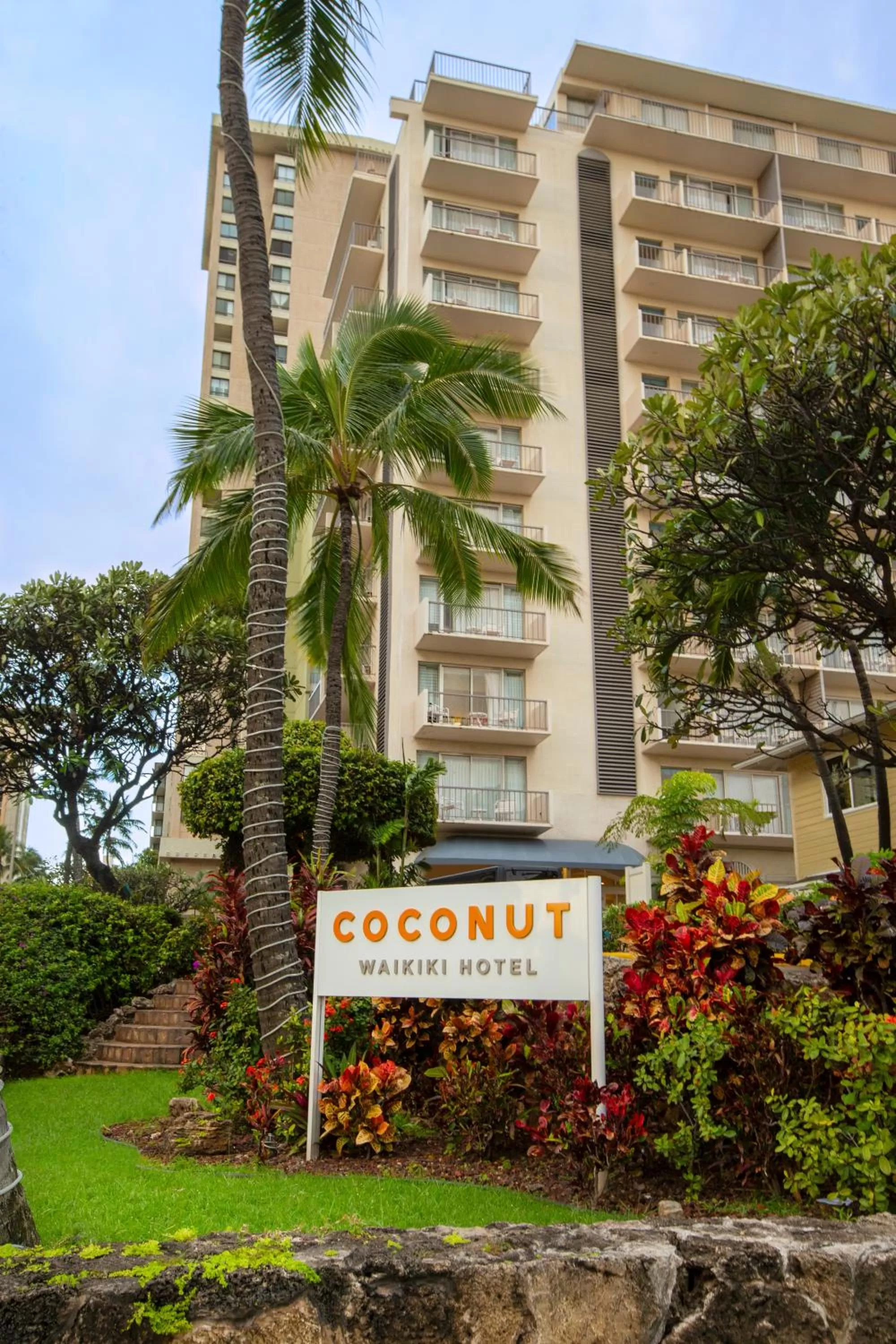 Property building in Coconut Waikiki Hotel
