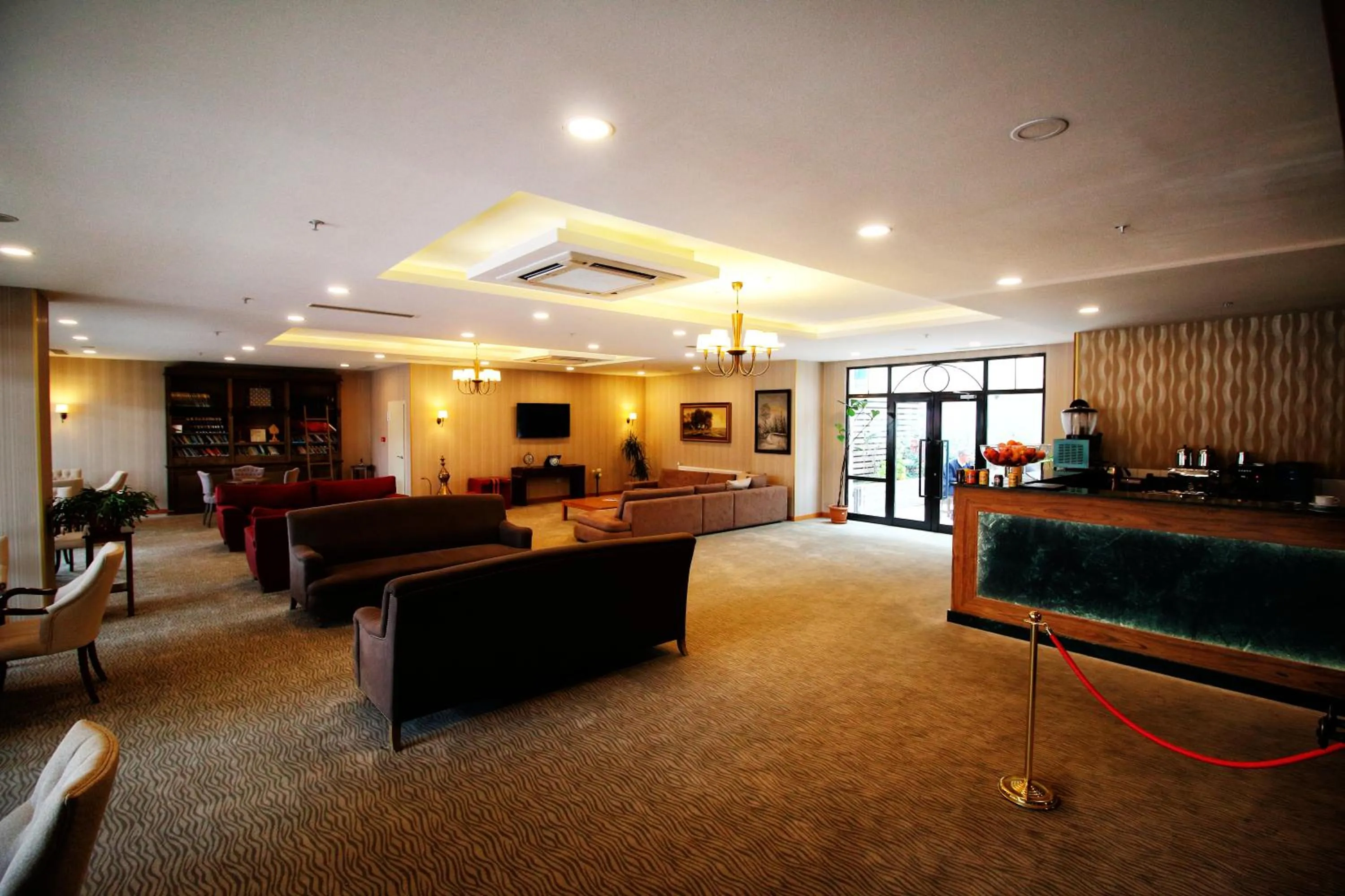 Lobby or reception in Sarissa Hotel