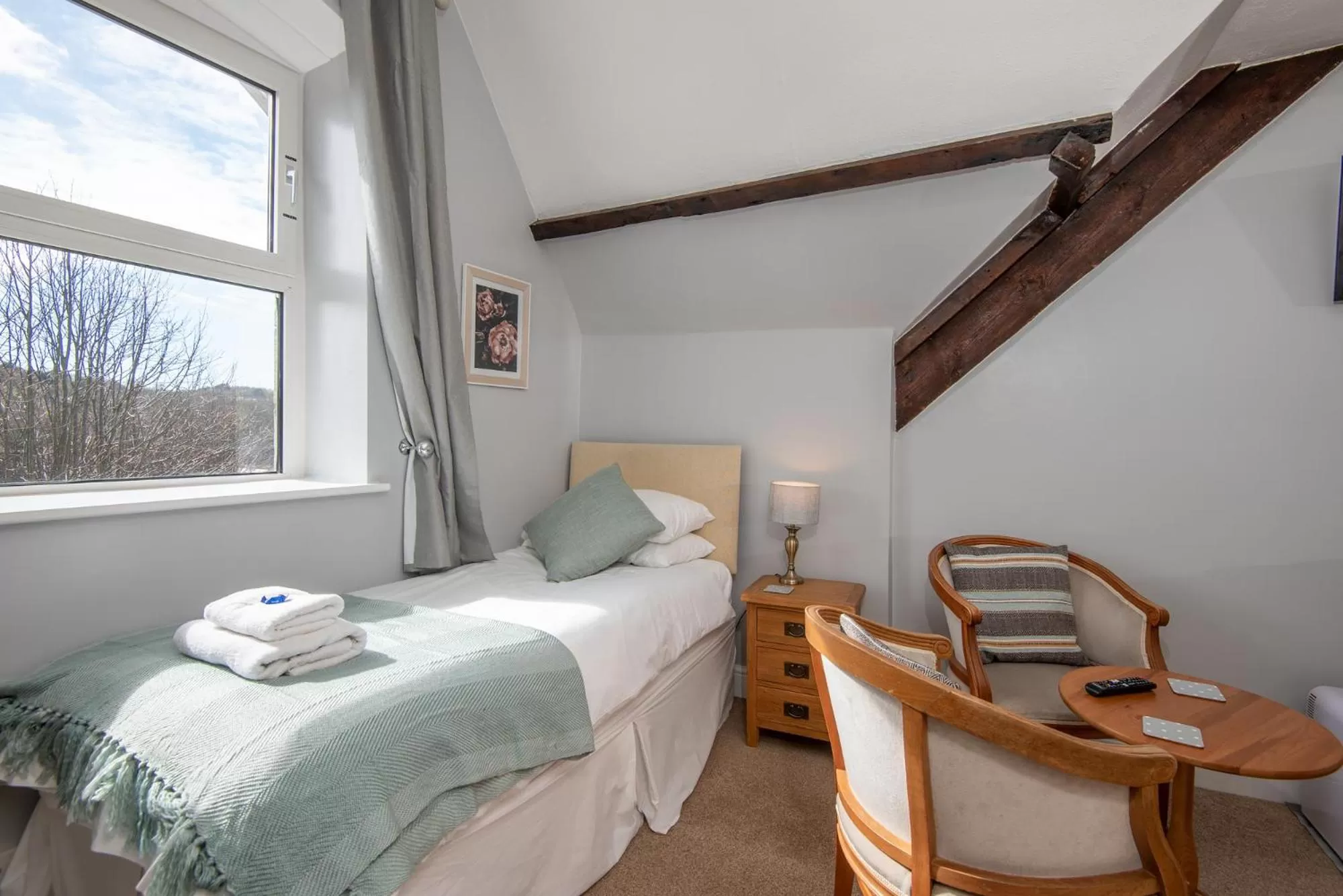 Bed in The Pendennis Guest House