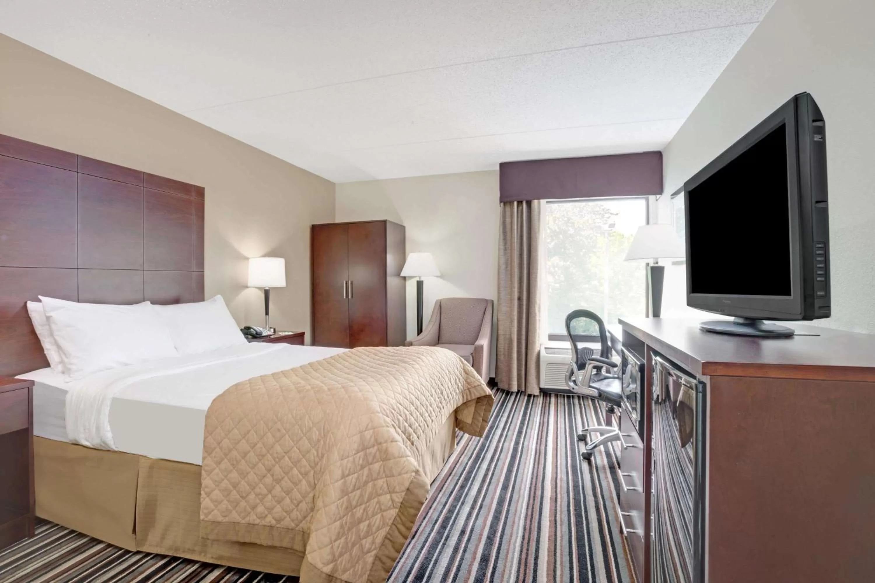 Photo of the whole room in Wyndham Garden Charlotte Airport Southeast