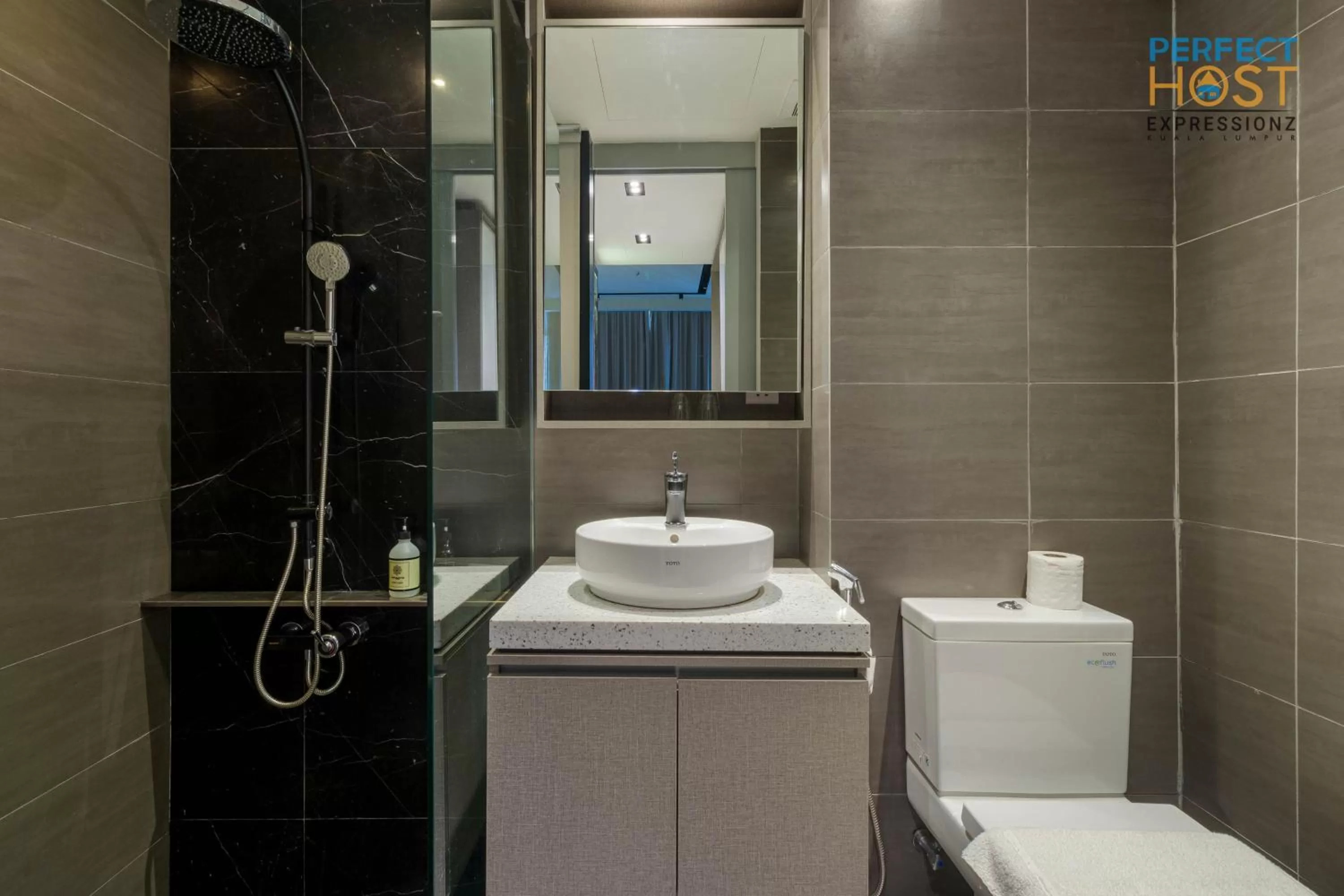 Bathroom in Expressionz Suites KL by Perfect Host