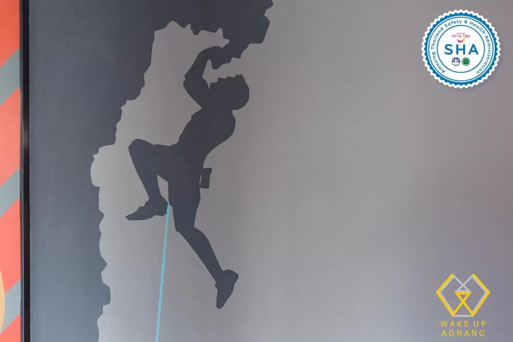 Decorative detail in Wake Up Aonang Hotel