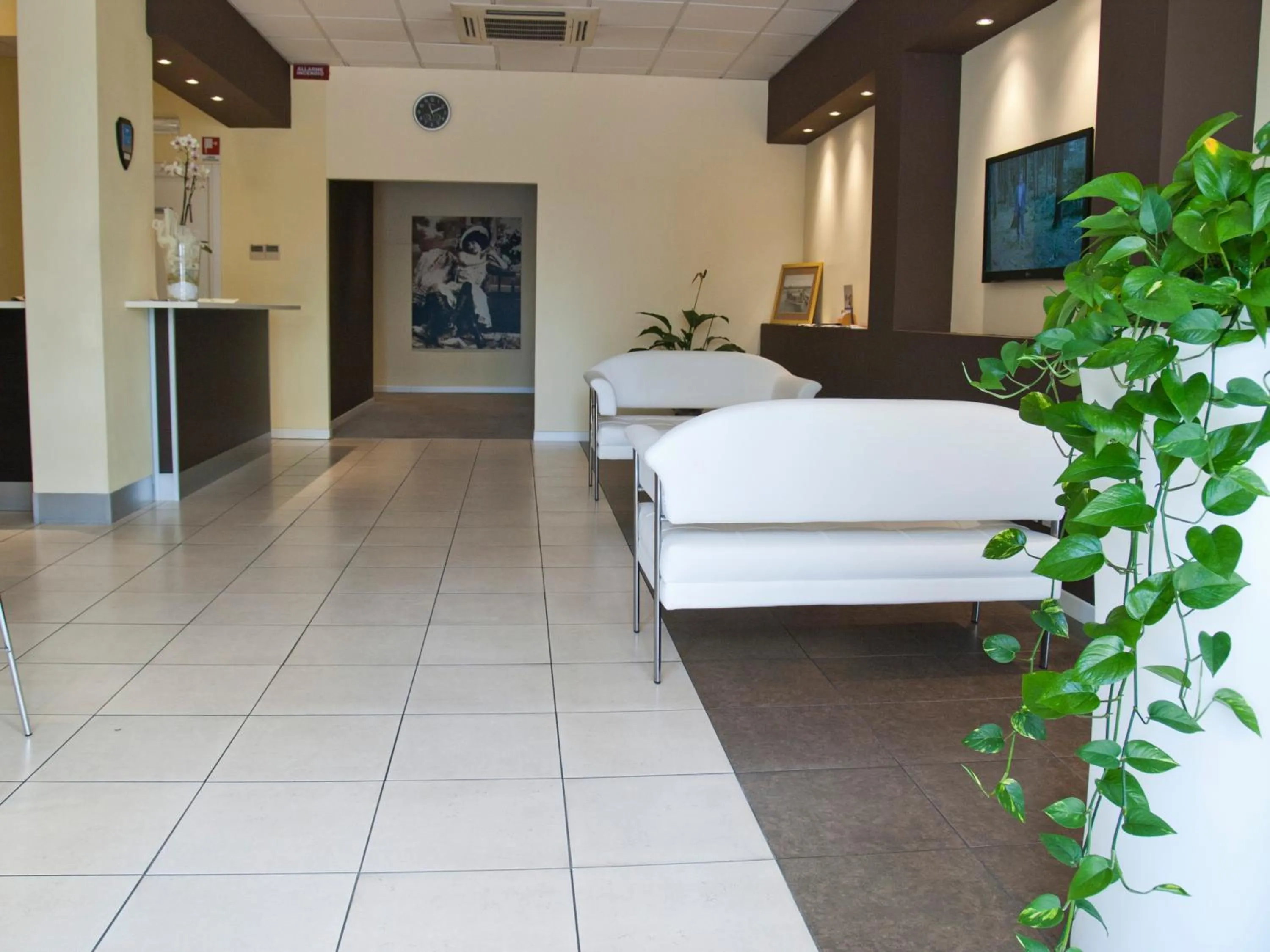 Lobby or reception in Hotel Cremona Viale