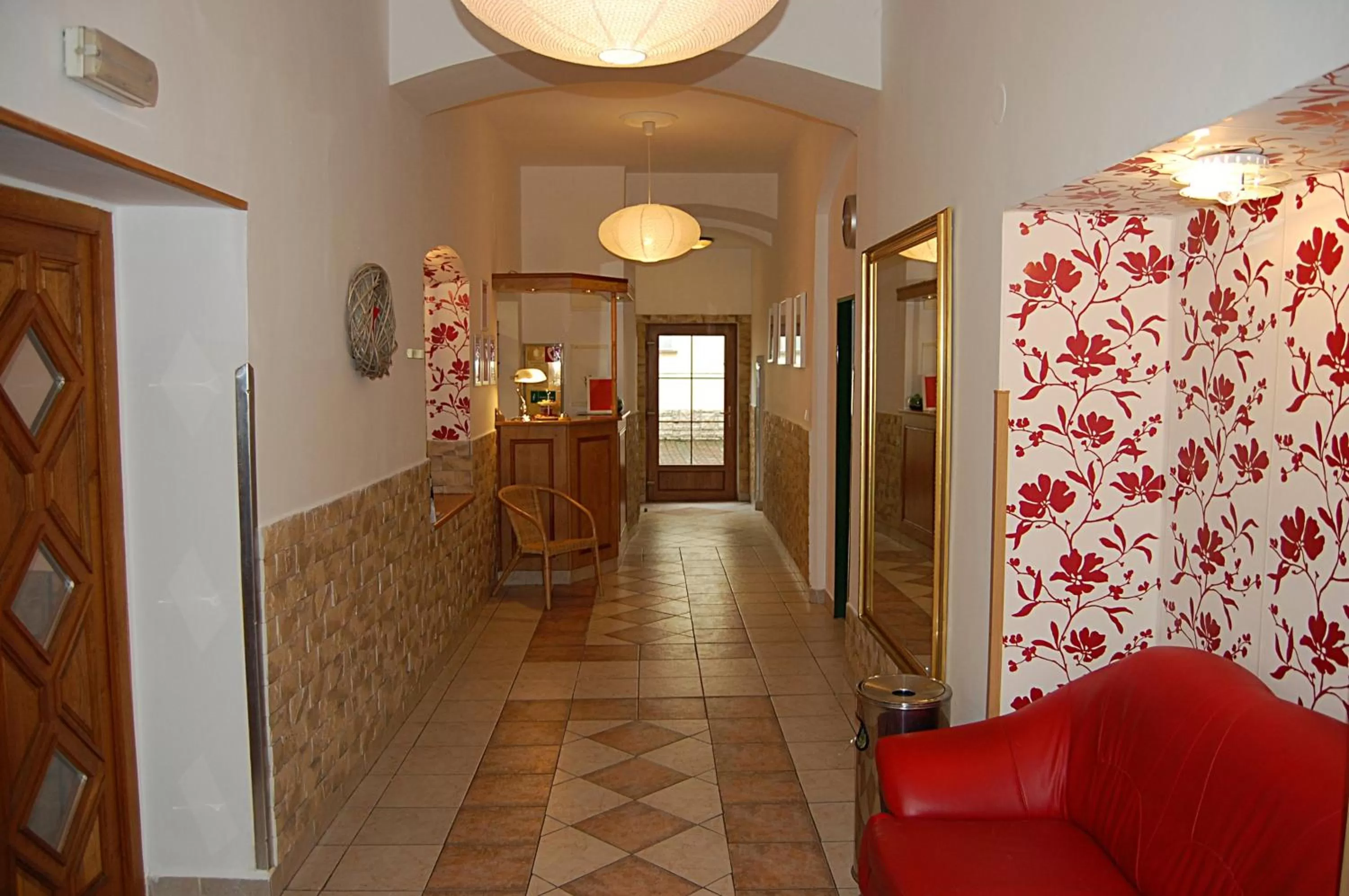 Decorative detail in Hotel Richmond Teplice