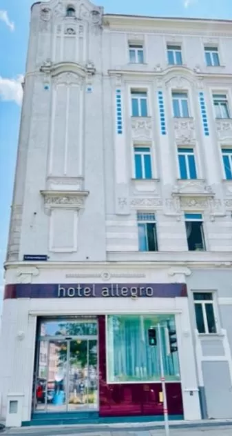Property building in Hotel Allegro Wien